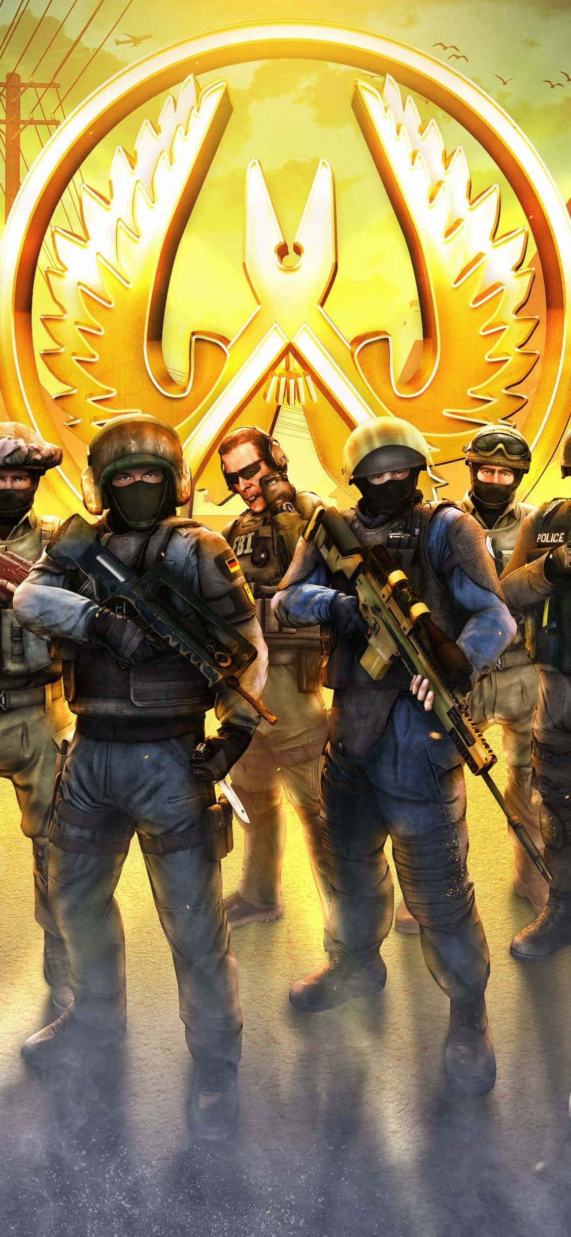 Nyd Counter-Strike Global Offensive med iPhone Xs Wallpapers