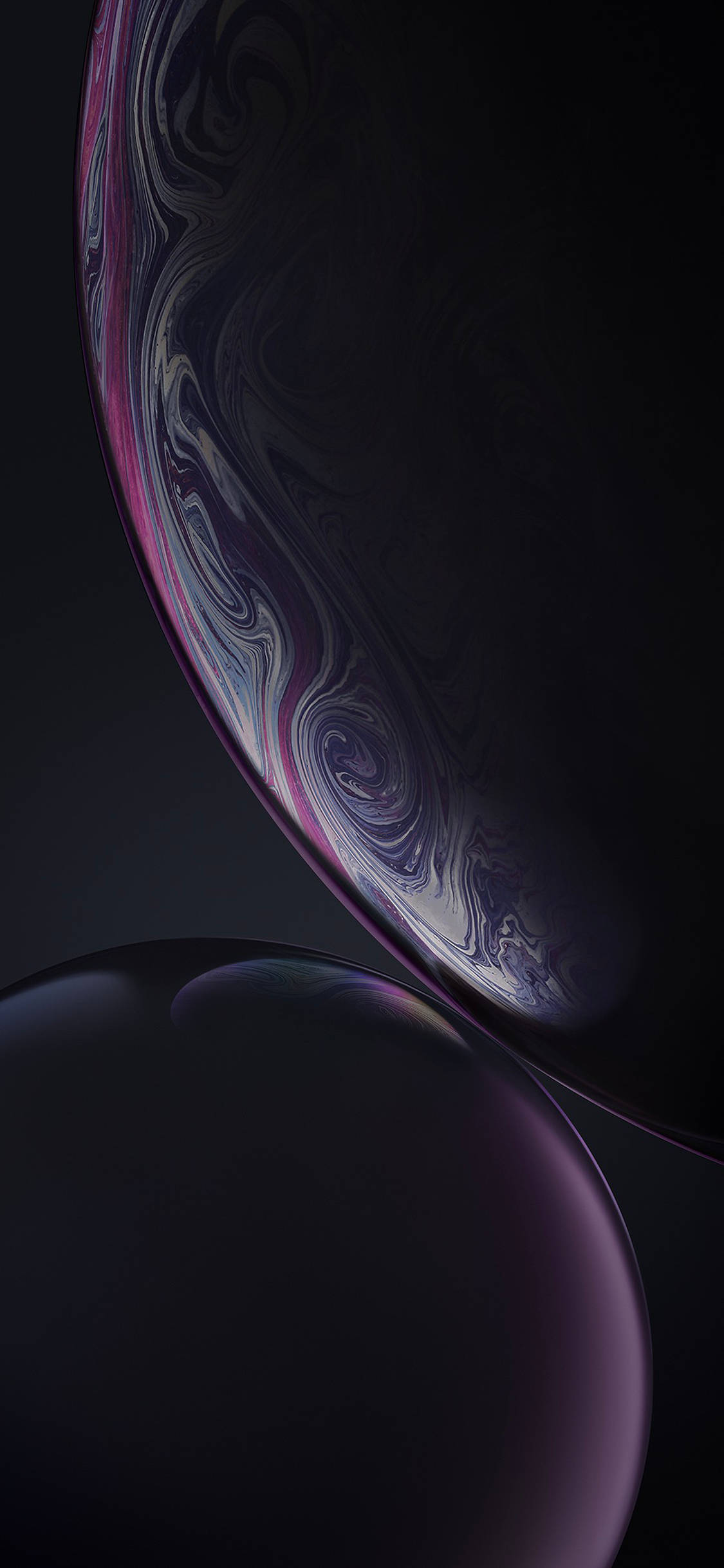 Nyd de farverige bobler på din iPhone XR Wallpapers