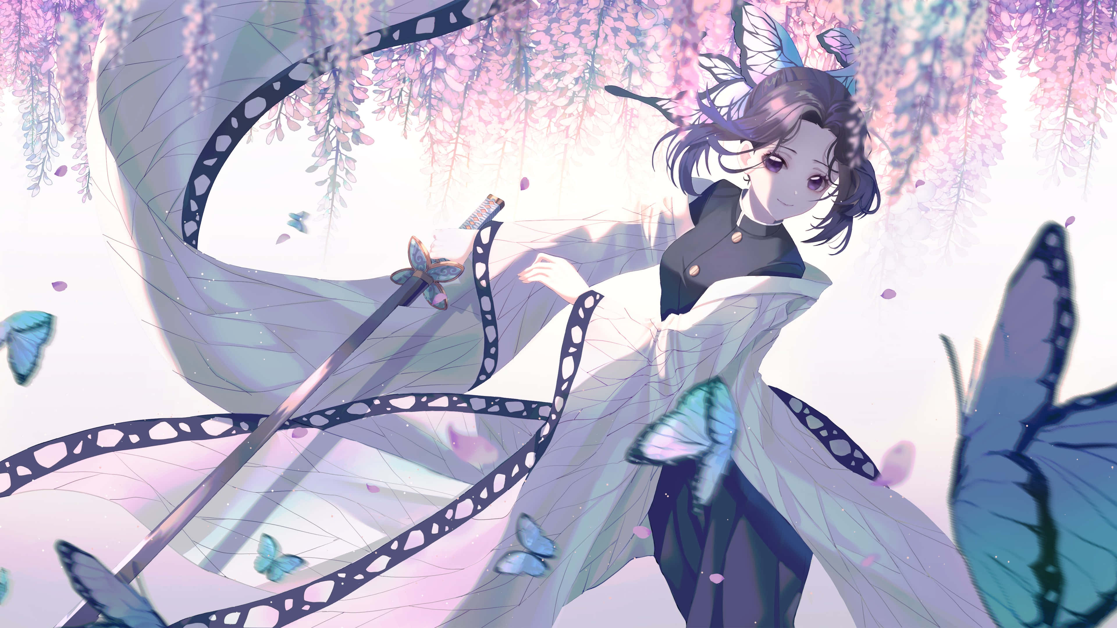 Nyd den fantastiske UHD 4K-udsigt med denne anime-baggrund! Wallpapers