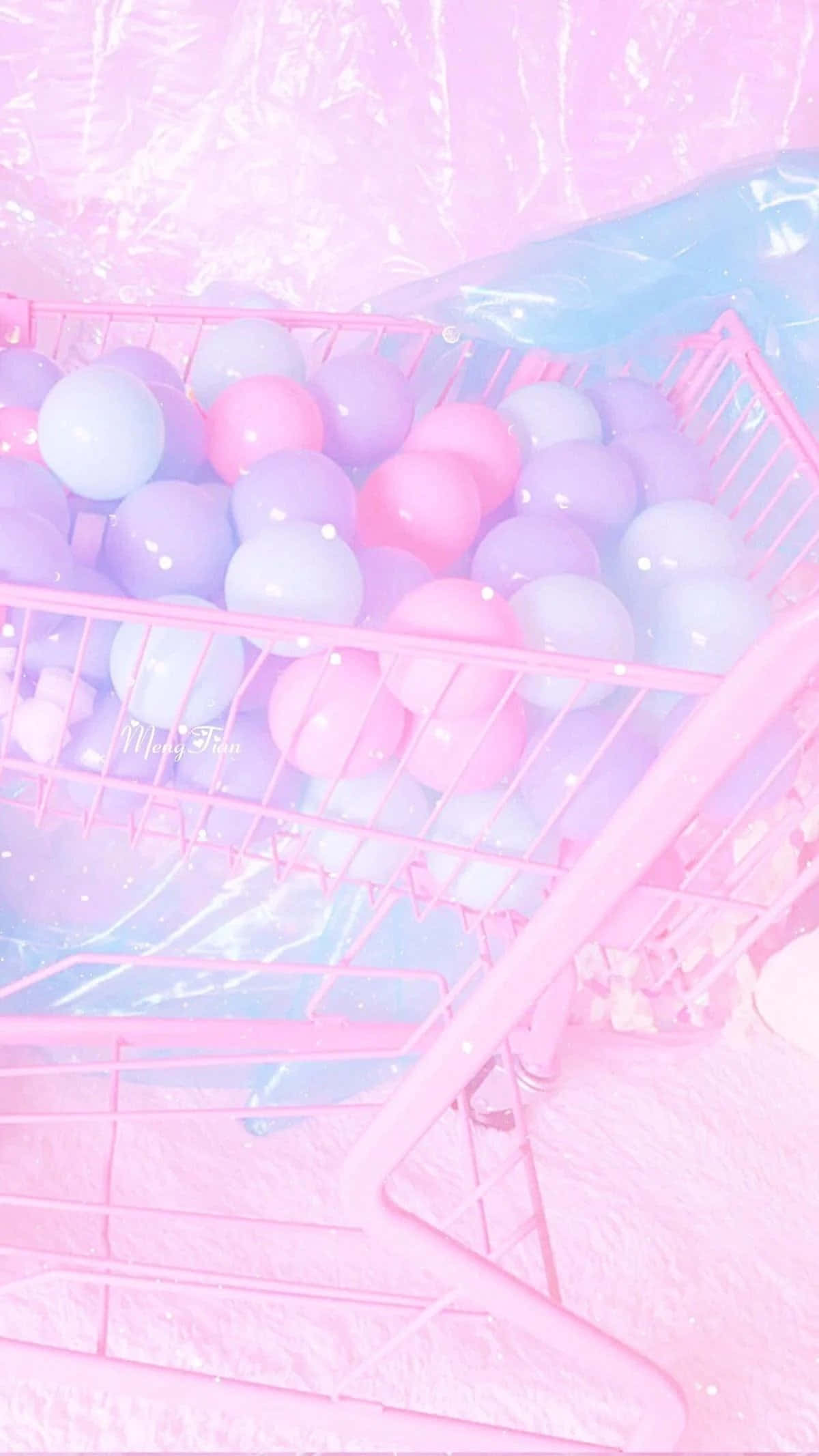 Nyd den fredelige pastelæstetik Wallpapers