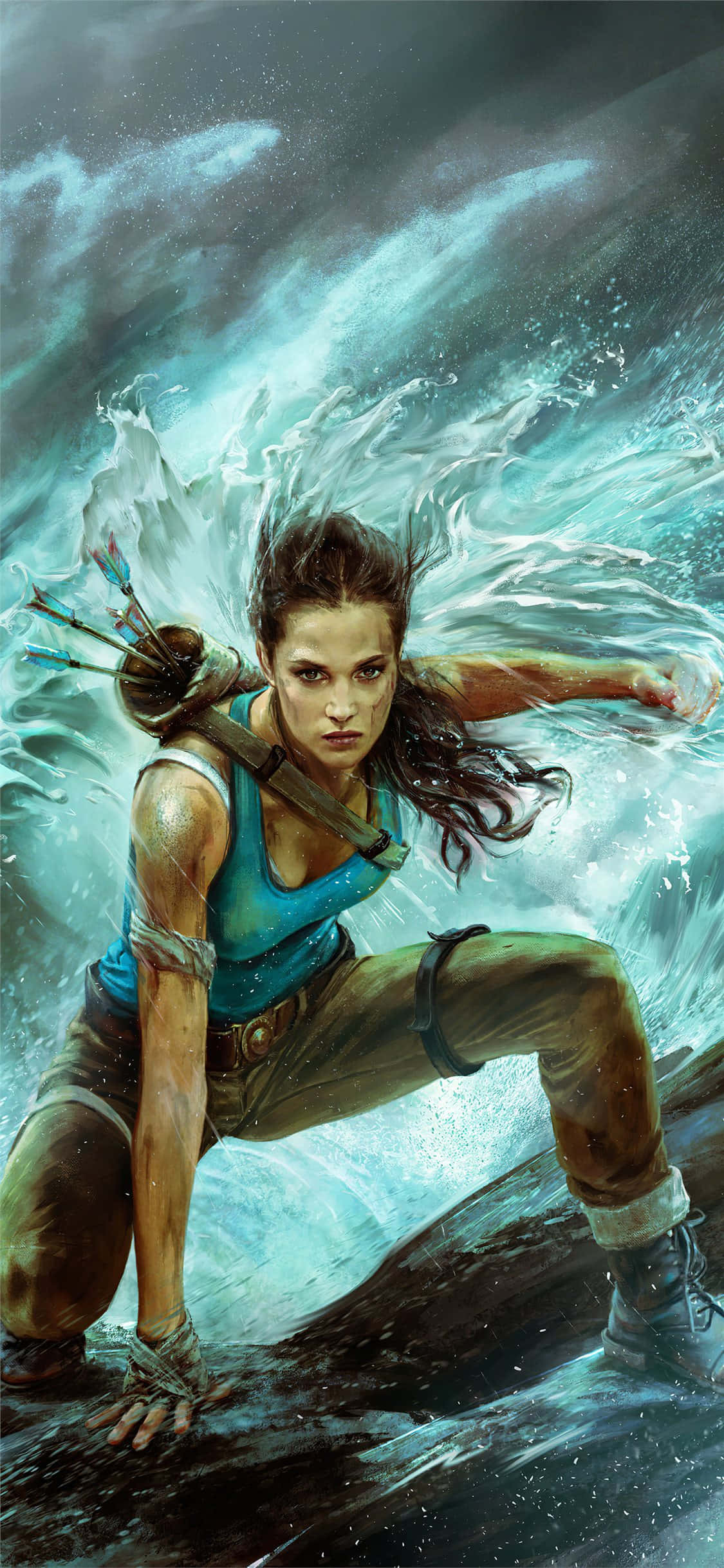 Nyd den mest intense og medrivende spiloplevelse med Pixel 3 og Shadow of the Tomb Raider. Wallpapers