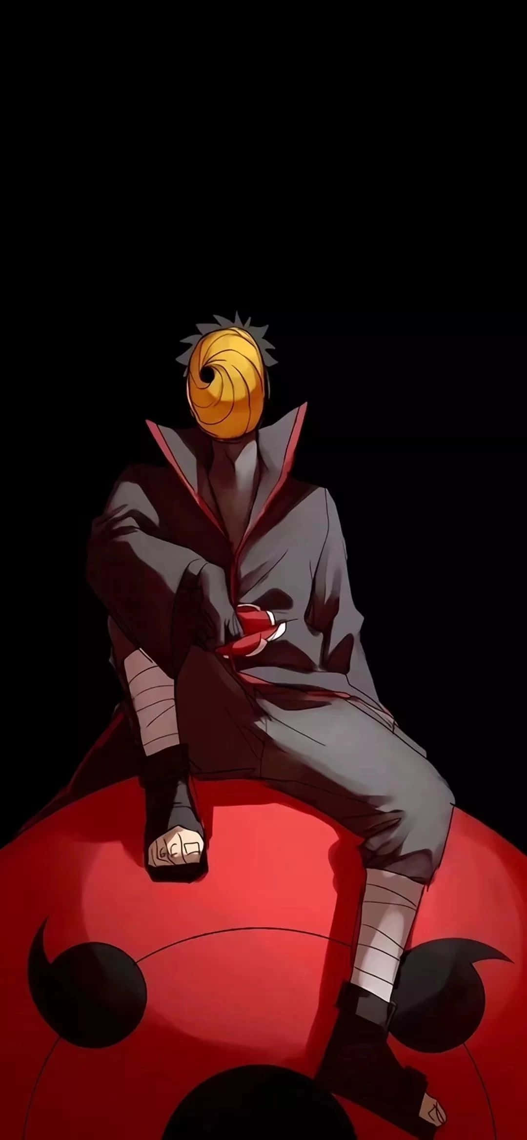 Nyd den mystiske skønhed ved Obito Aesthetic Wallpapers