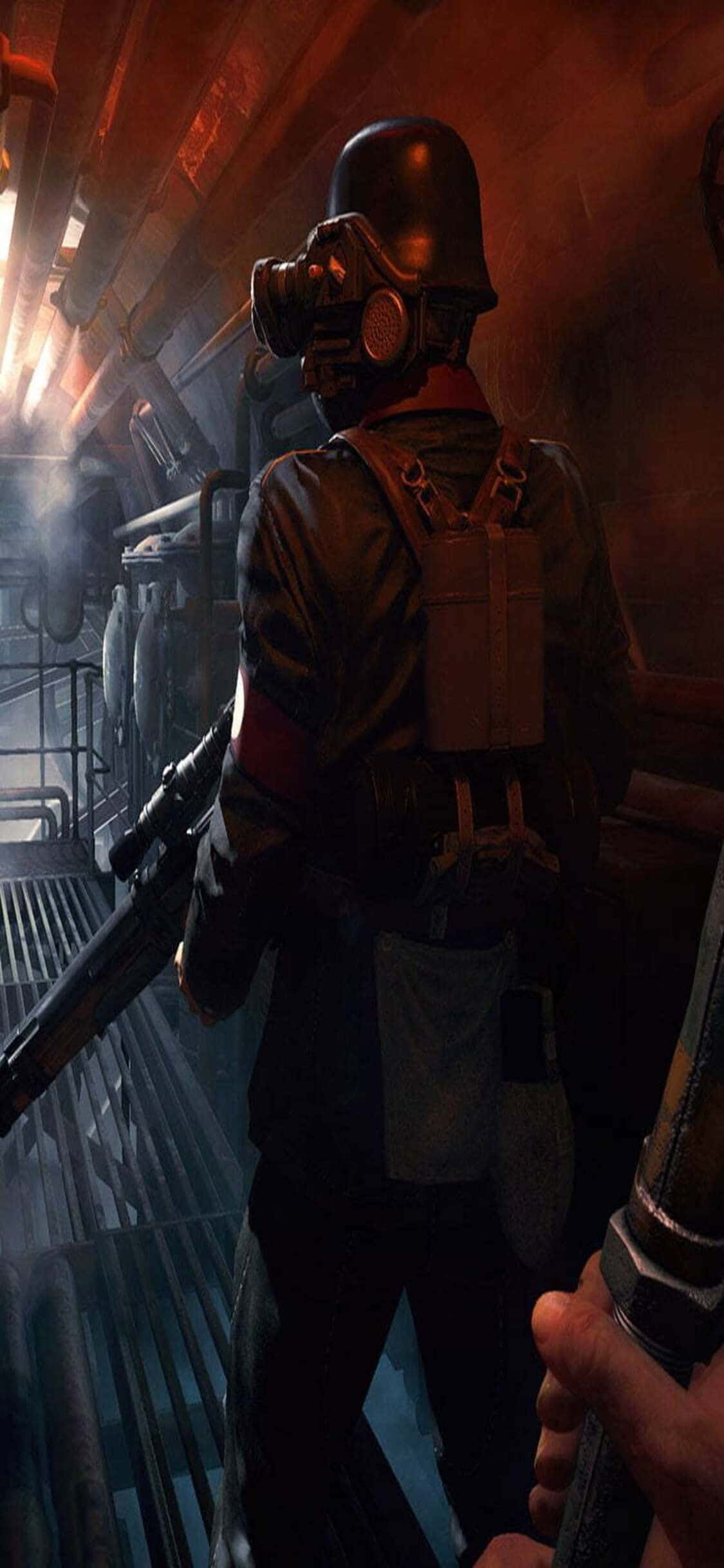 Nyd den nye iPhone Xs og spil den klassiske Wolfenstein II: The New Colossus i imponerende opløsning. Wallpapers