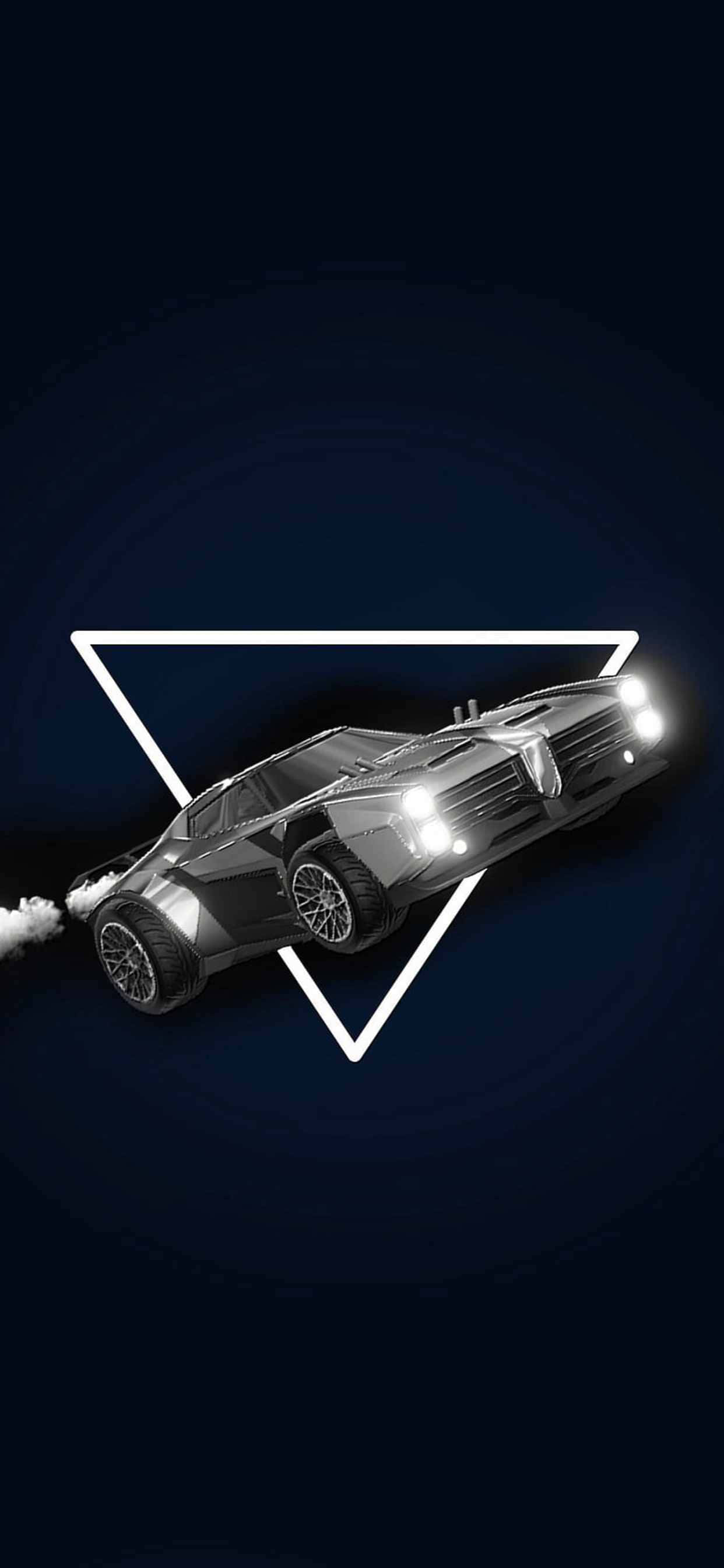 Nyd den spændende verden af Rocket League på iPhone Xs Max Wallpapers