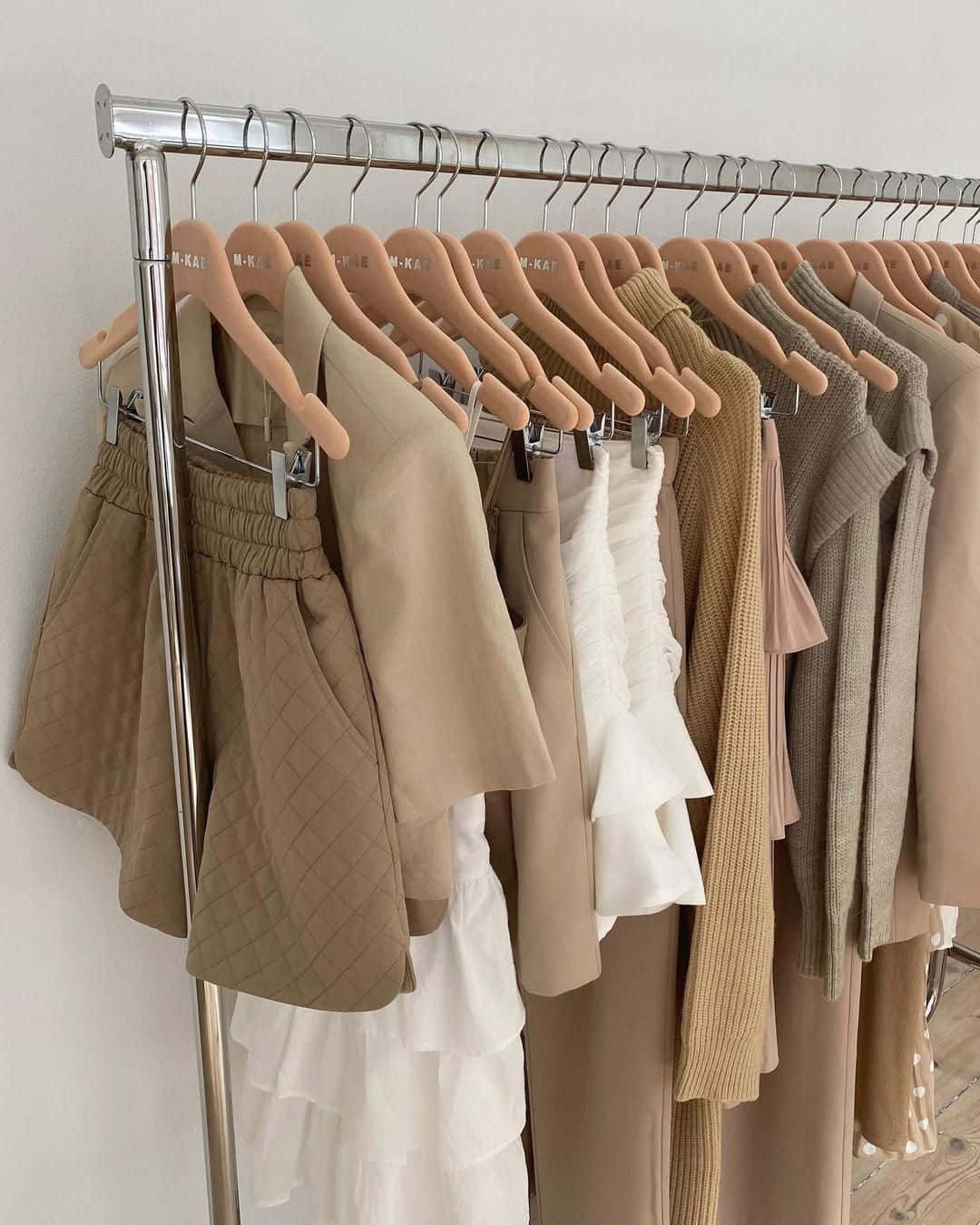 Nyd den subtile skønhed af Aesthetic Beige Wallpapers