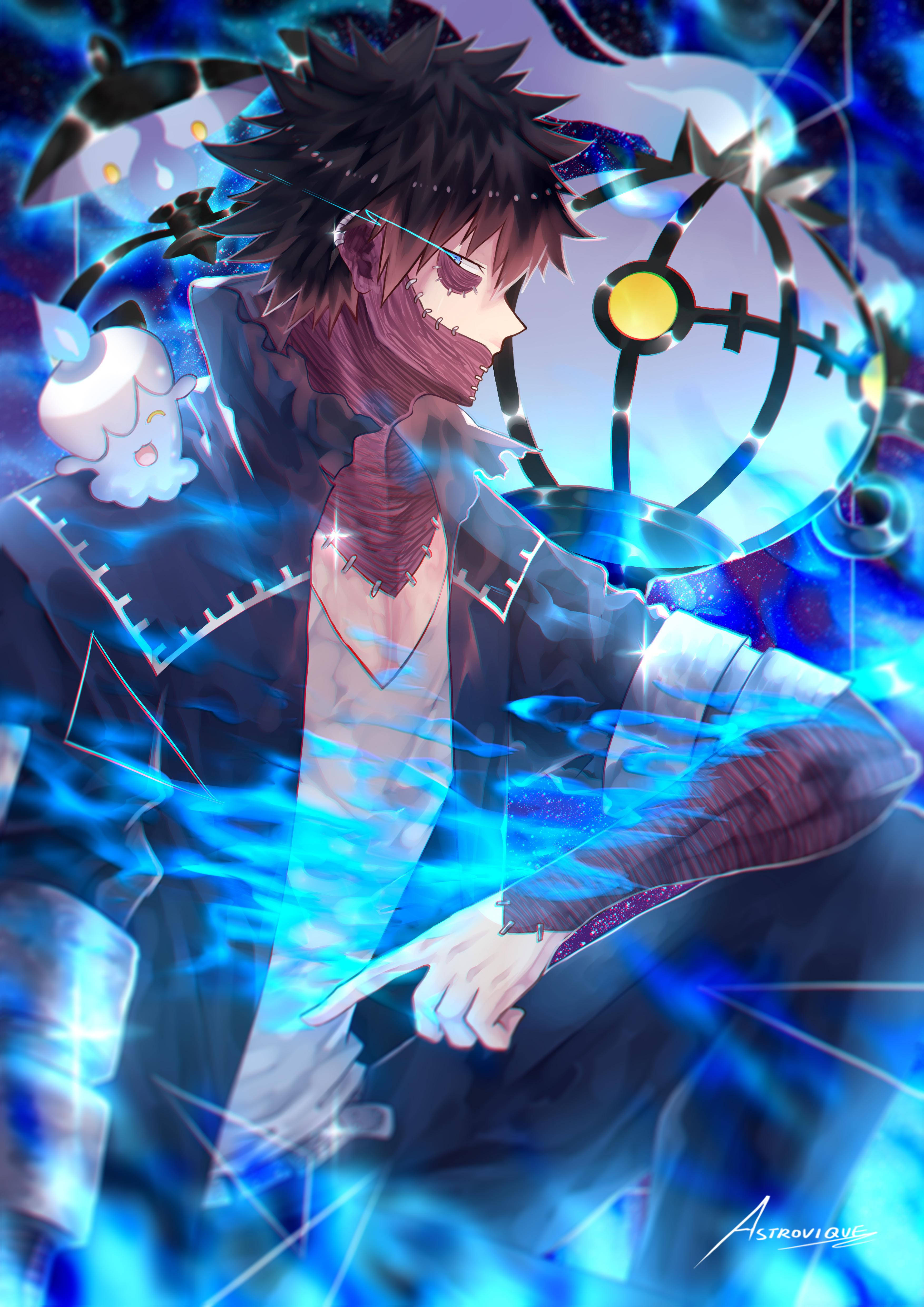 Nyd den surrealistiske energi af Vaporwave-stil Dabi Wallpapers