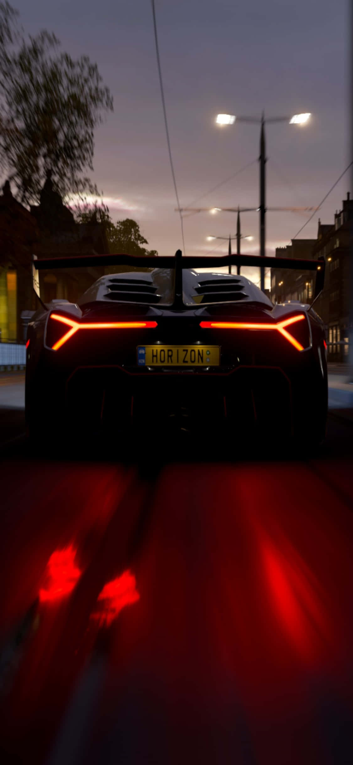 Nyd det sjove og den ultimative racingoplevelse i Forza Horizon 4 på din iPhone Xs Wallpapers