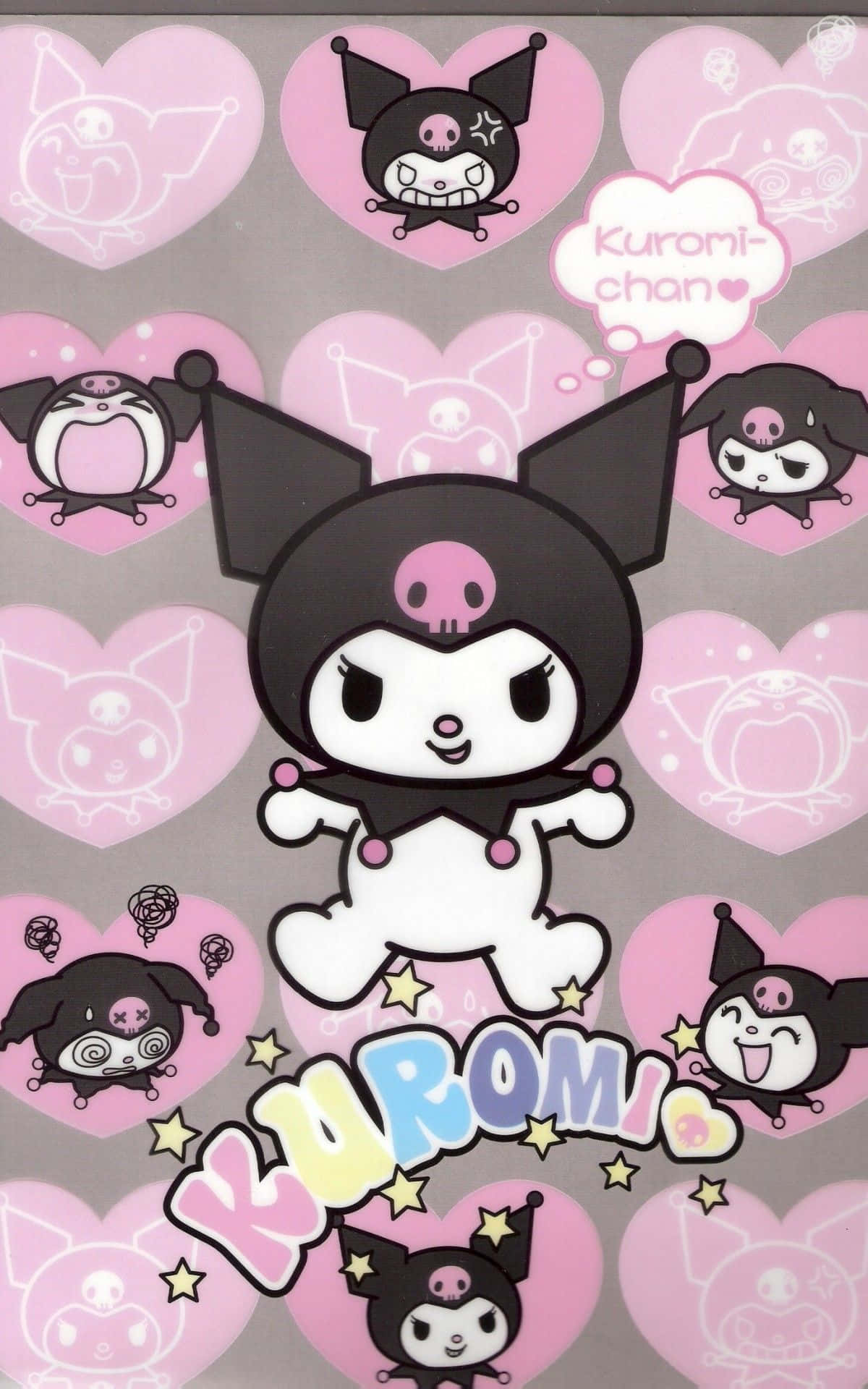 Nyd din Kuromi iPhone, det perfekte valg for dem, der elsker den nuttede Hello Kitty-karakter. Wallpapers