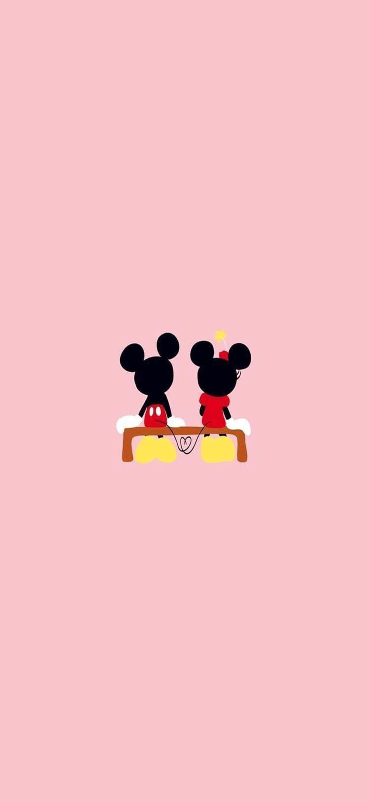 Nyd Disneys magiske verden på din iPhone Xs Max Wallpapers