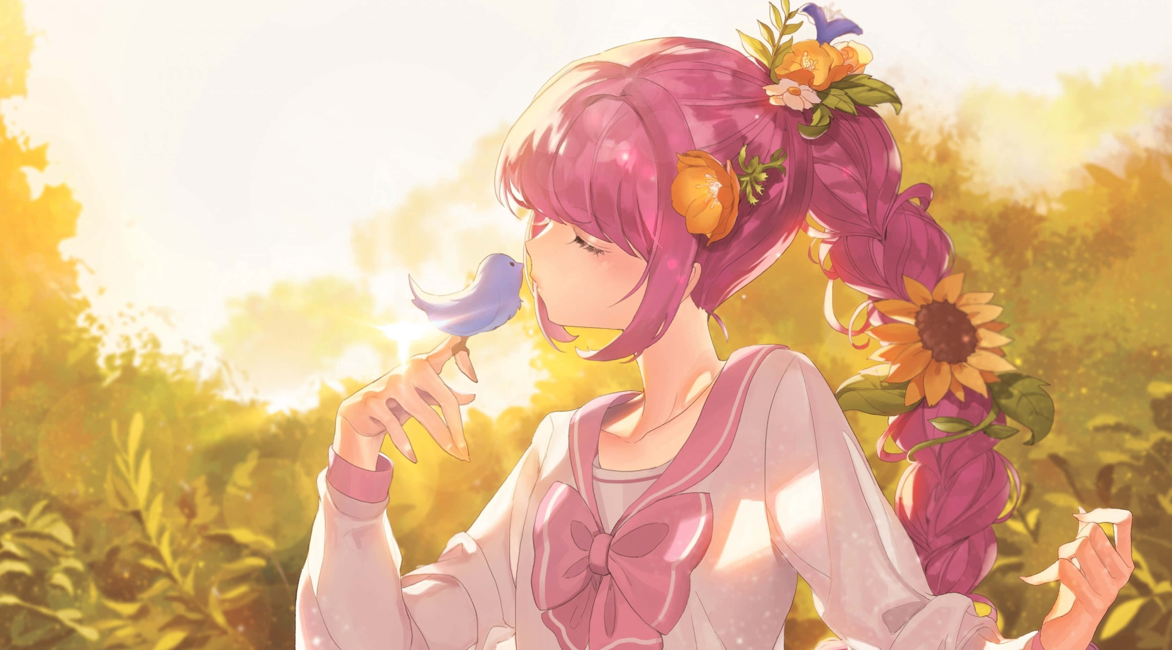 Nyd en fantastisk 4K anime-oplevelse Wallpapers