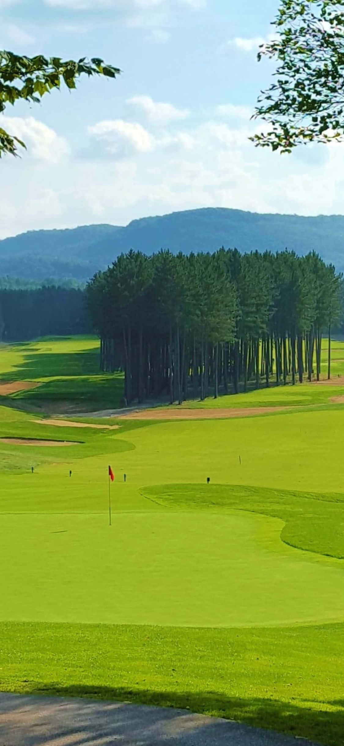 Nyd en fantastisk dag på golfbanen med min iPhone X! Wallpapers