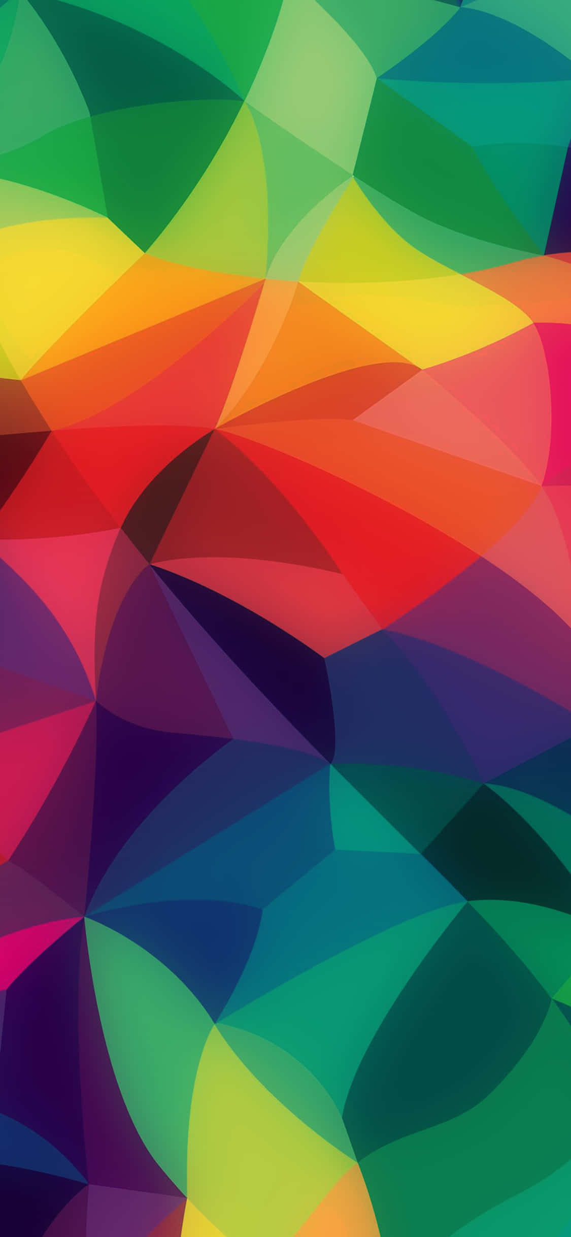 Nyd en farveeksplosion med Rainbow iPhone Wallpapers