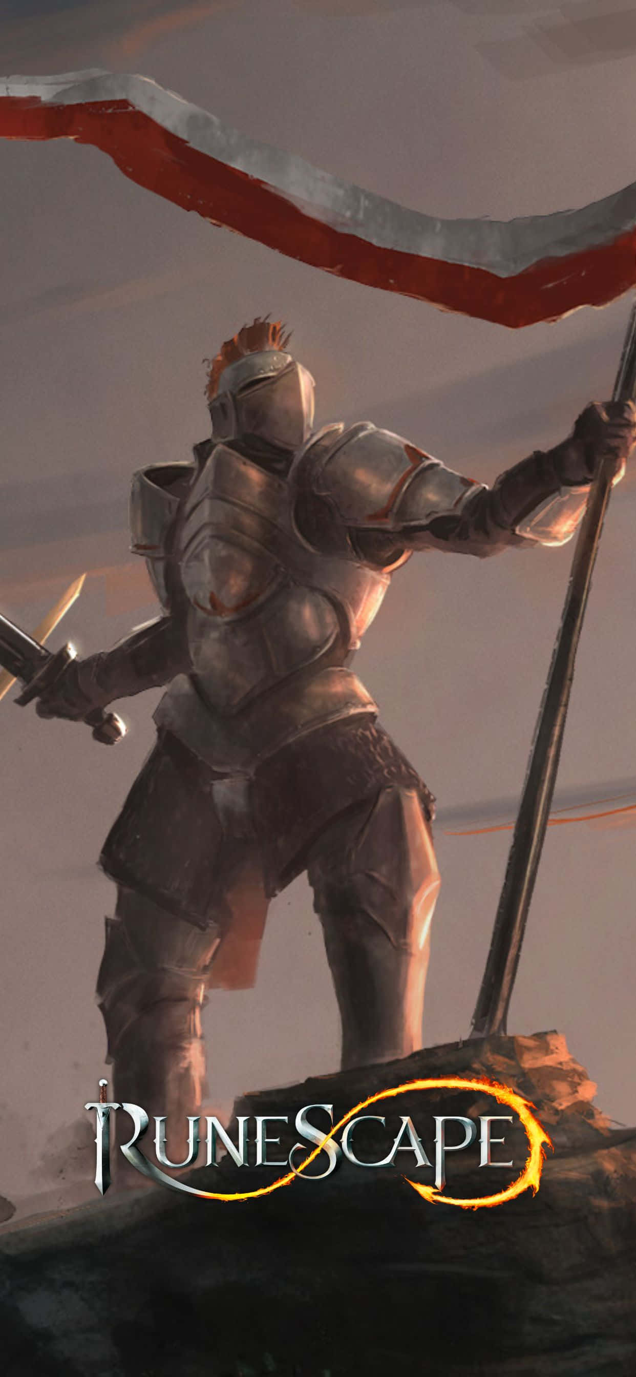 Nyd en fordybende spiloplevelse med iPhone Xs Max Runescape Wallpapers