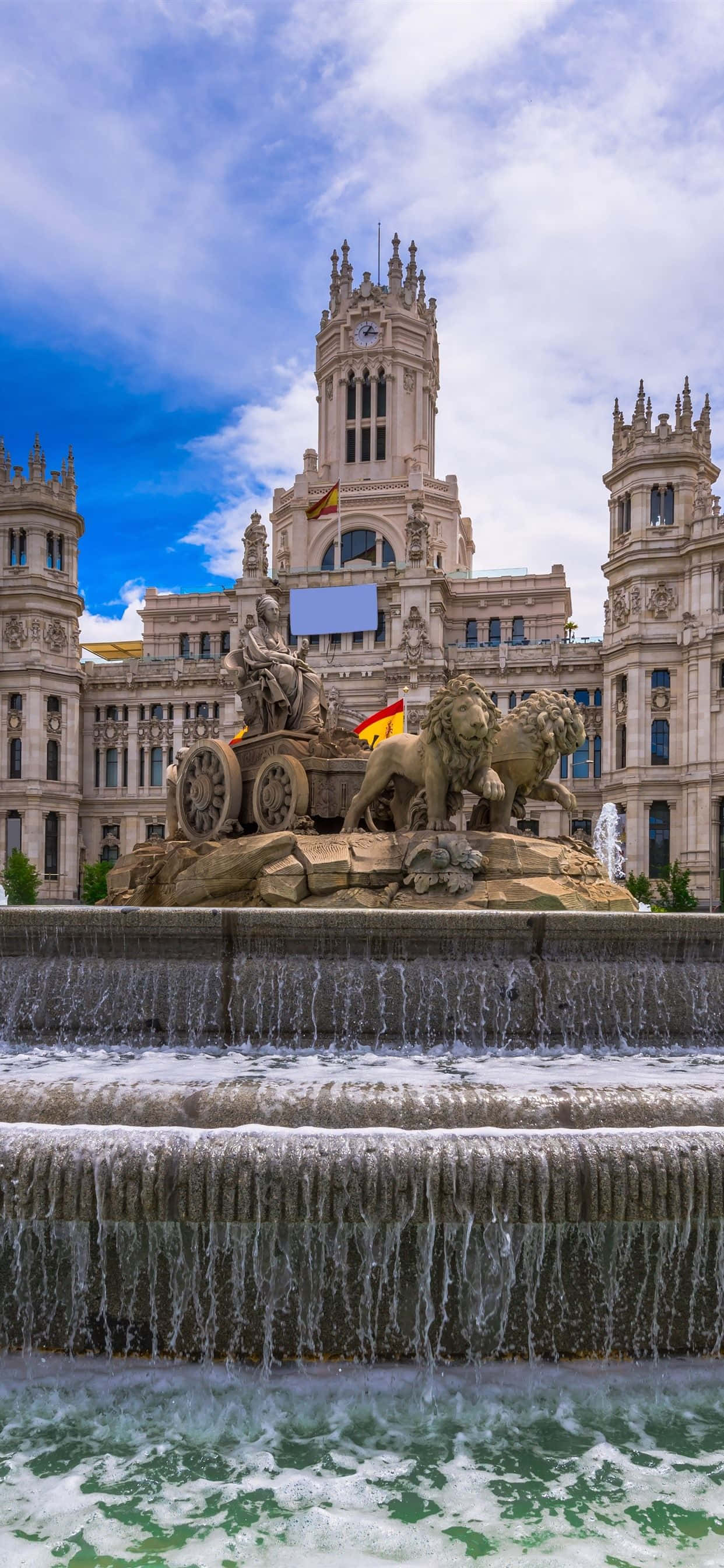 Nyd en fortryllende solnedgang i Barcelona, Spanien Wallpapers