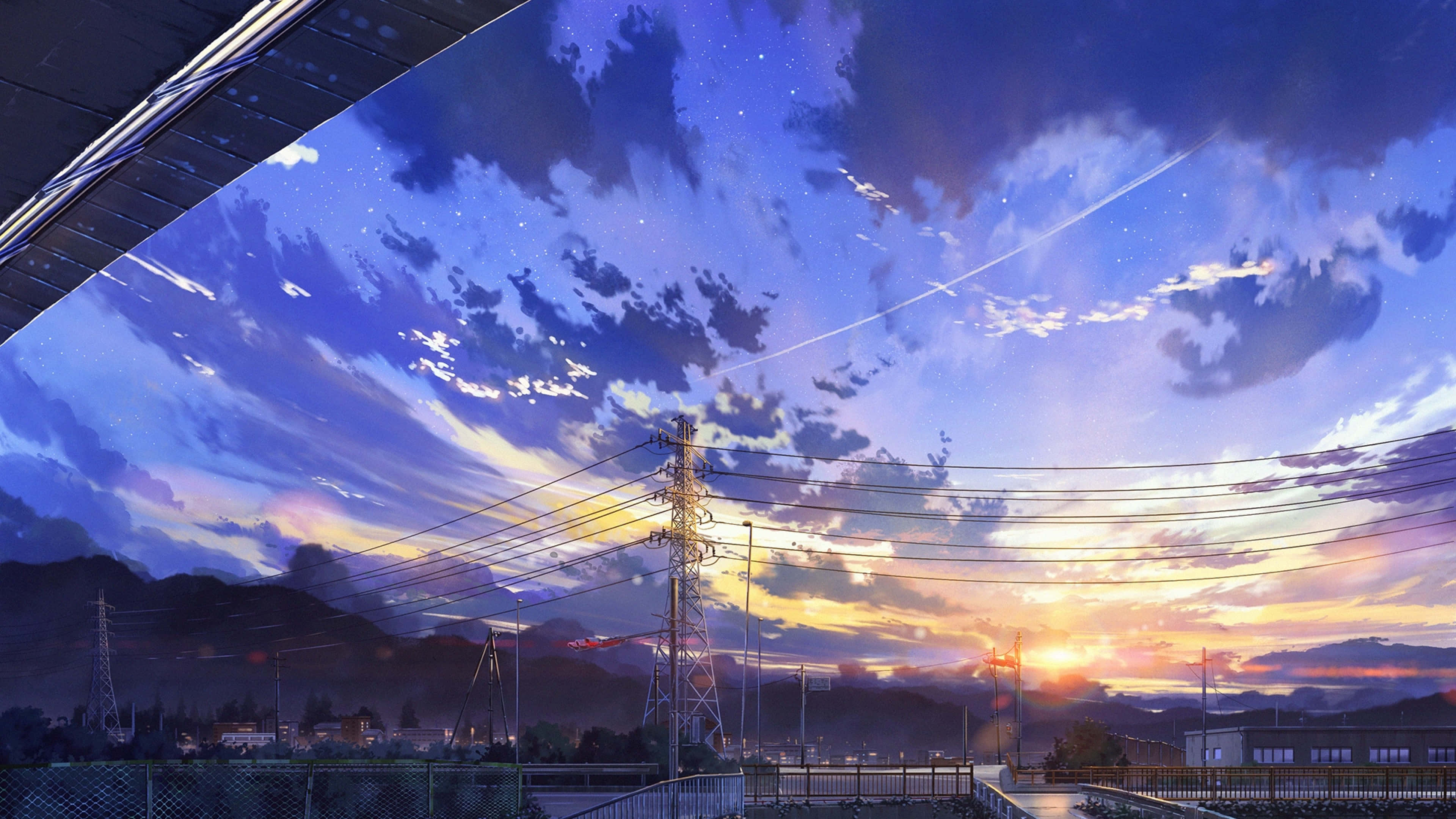 Nyd en fortryllende anime-oplevelse med 4K-billeder Wallpapers