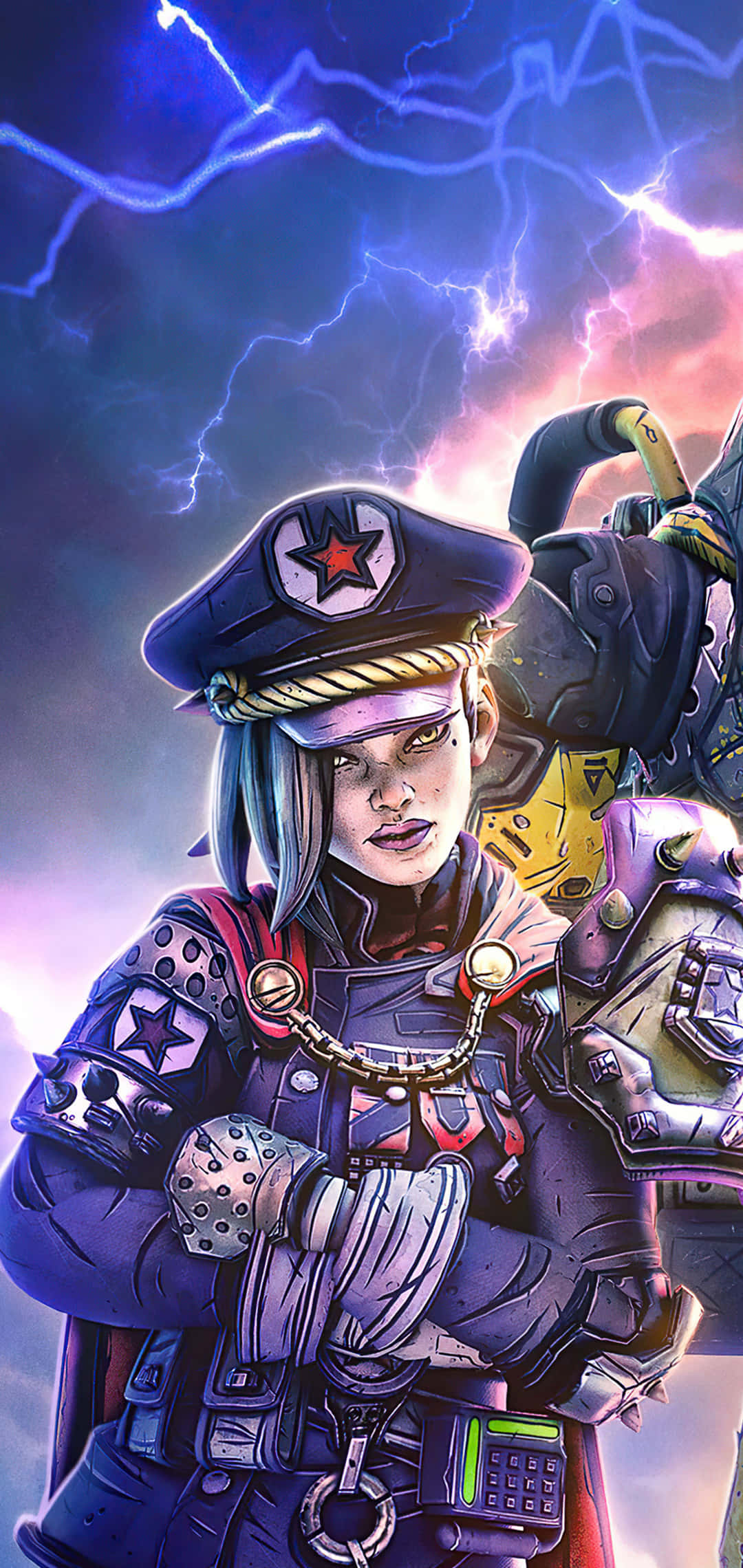 Nyd en spændende spiloplevelse med Pixel 3xl og Borderlands 3 Wallpapers