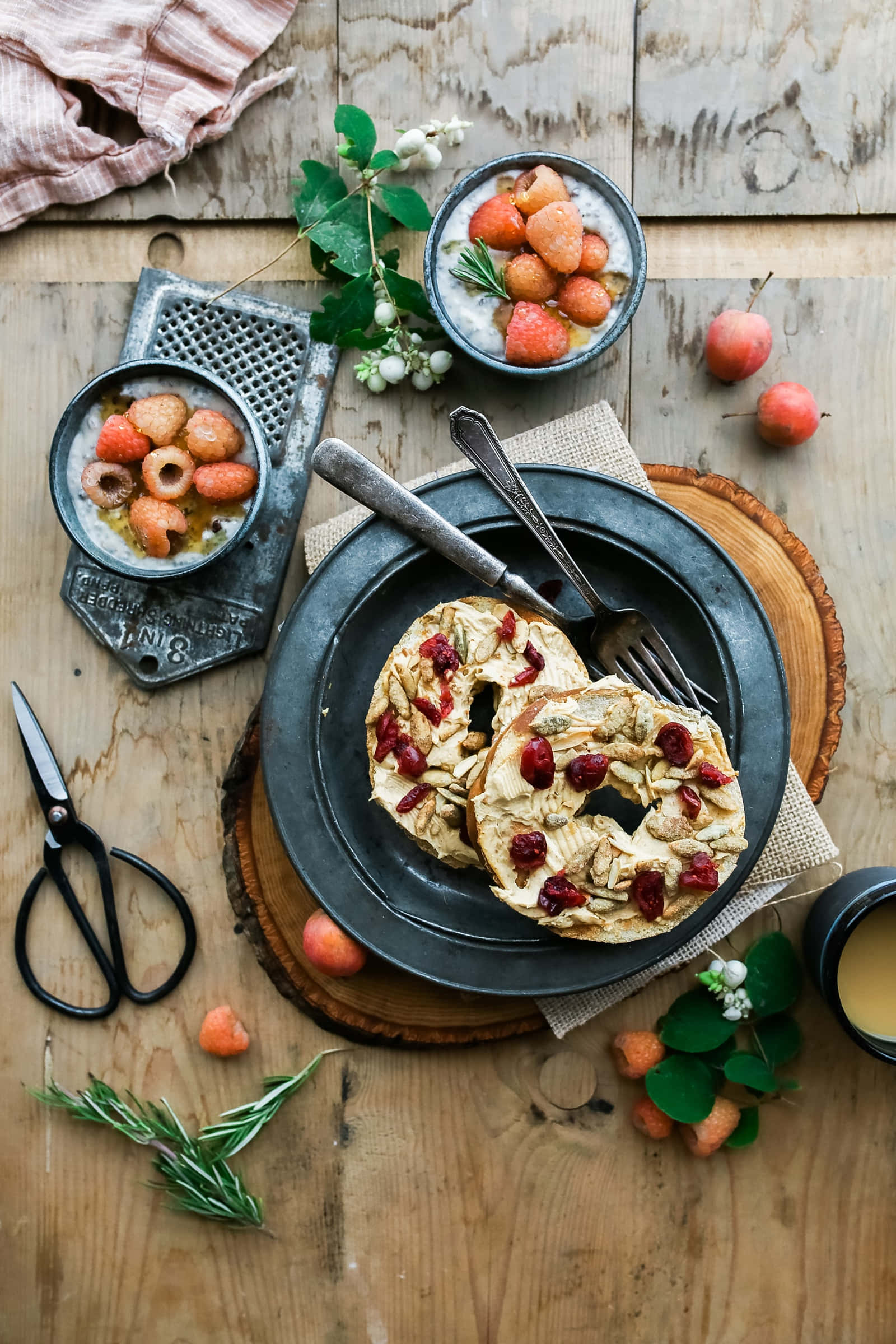 Nyd et frisk tilberedt gourmetmåltid Wallpapers
