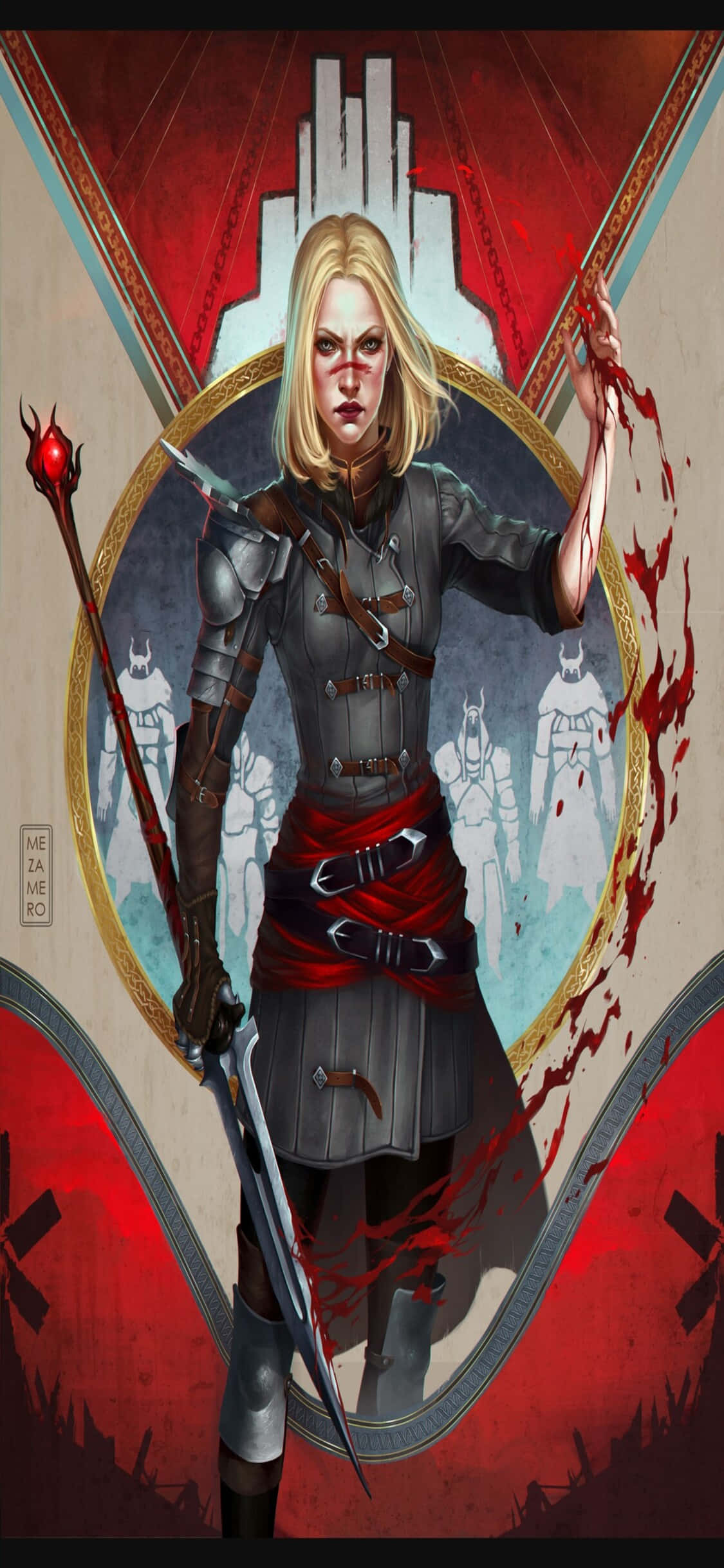 Nyd eventyret i Dragon Age, mens du udforsker den nye iPhone Xs Wallpapers