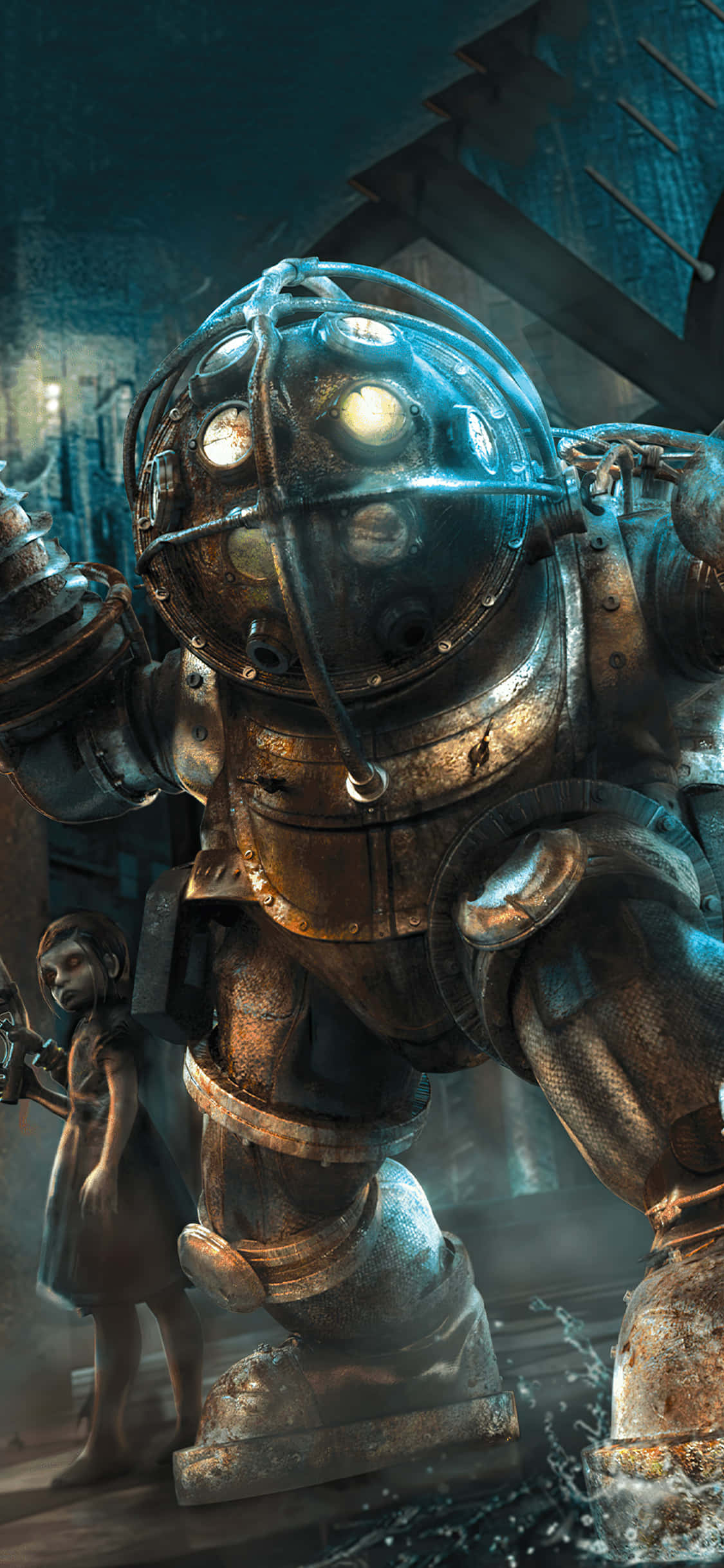 Nyd grafiske vidundere med 4K Bioshock på din iPhone! Wallpapers