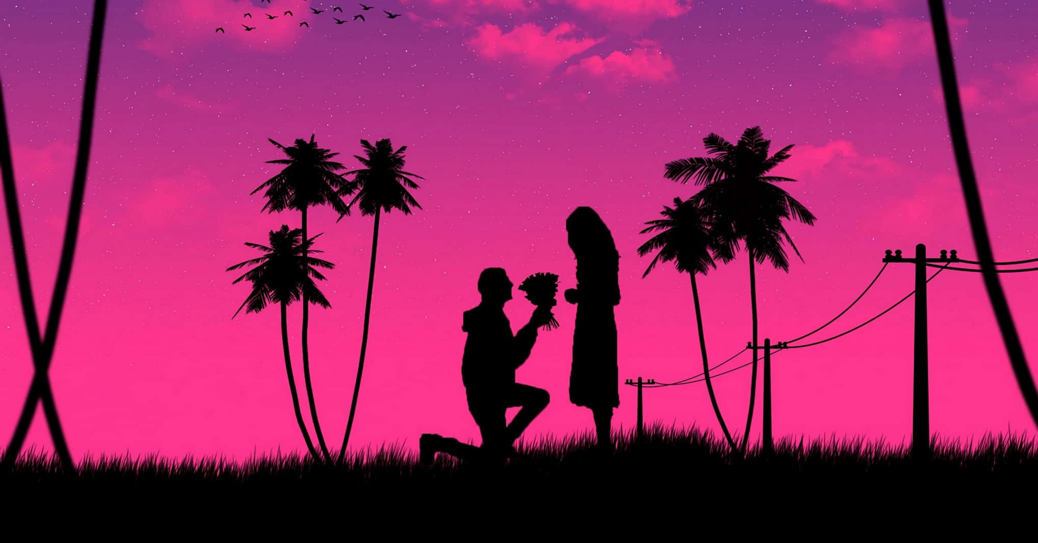 Nyd jeres romantik Wallpapers