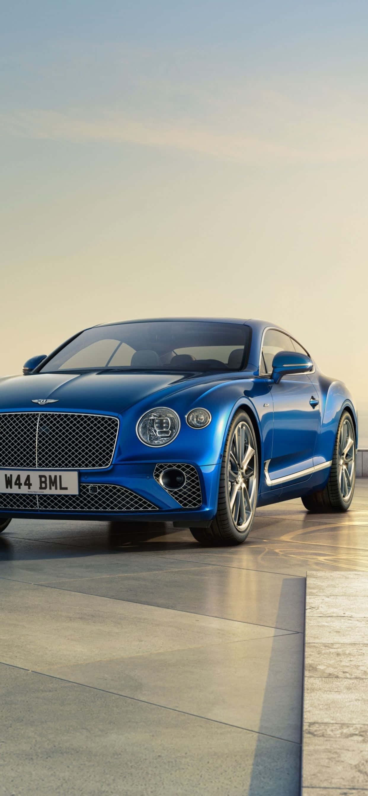 Nyd luksusen af iPhone Xs Max og en Bentley Wallpapers