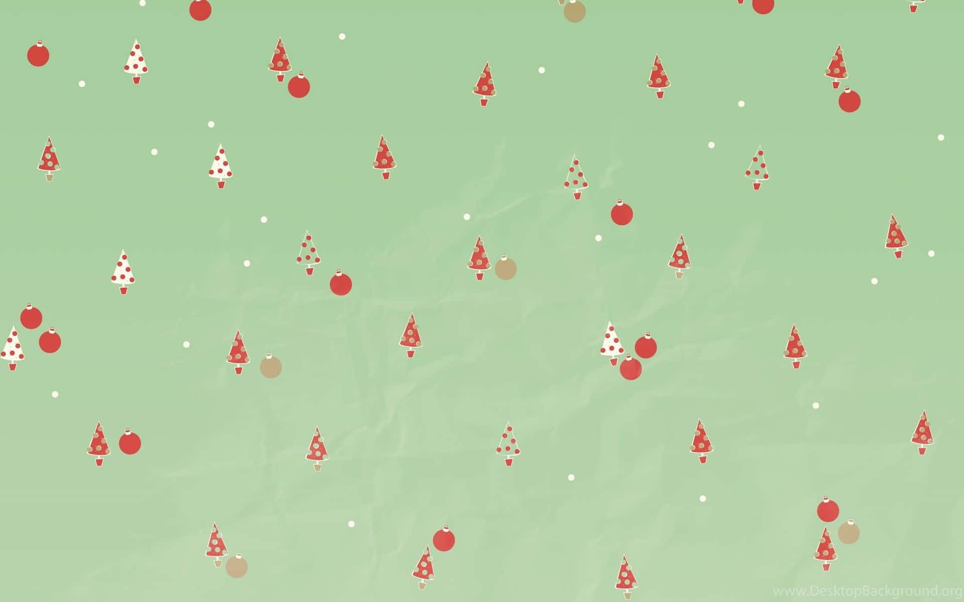 Nyd skønheden i en enkel jul. Wallpapers