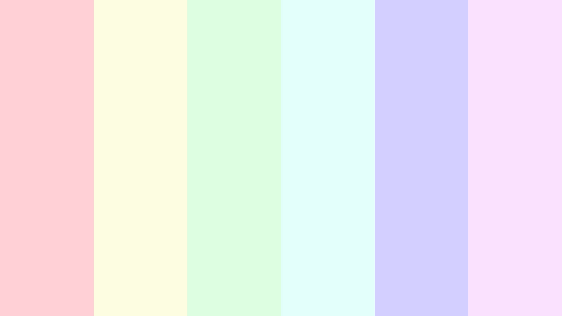 Nyd skønheden i en pastelregnbue Wallpapers