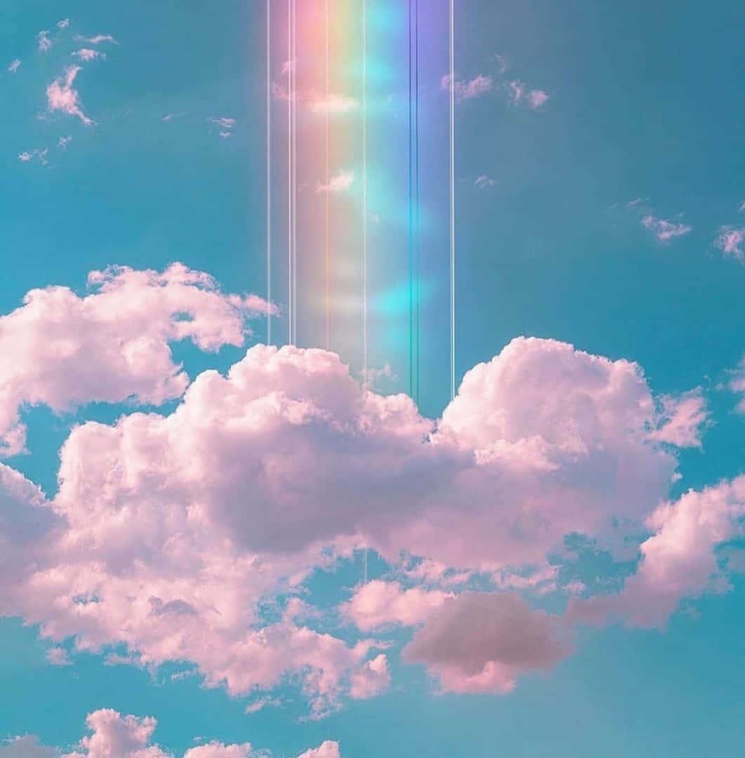 Nyd skønheden i en pastelæstetik med dette fantastiske billede Wallpapers
