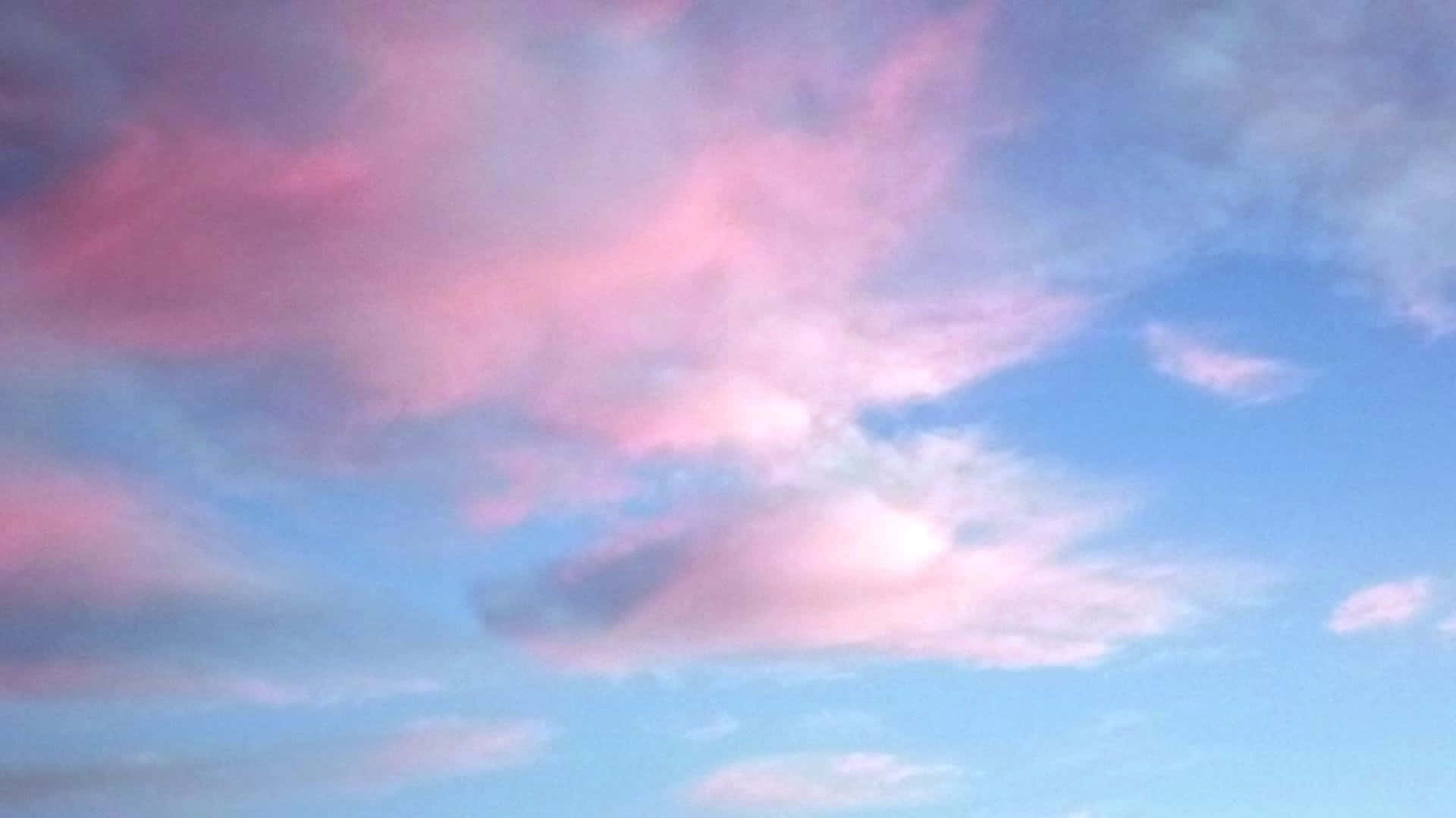 Nyd skønheden i et pastelfarvet landskab Wallpapers