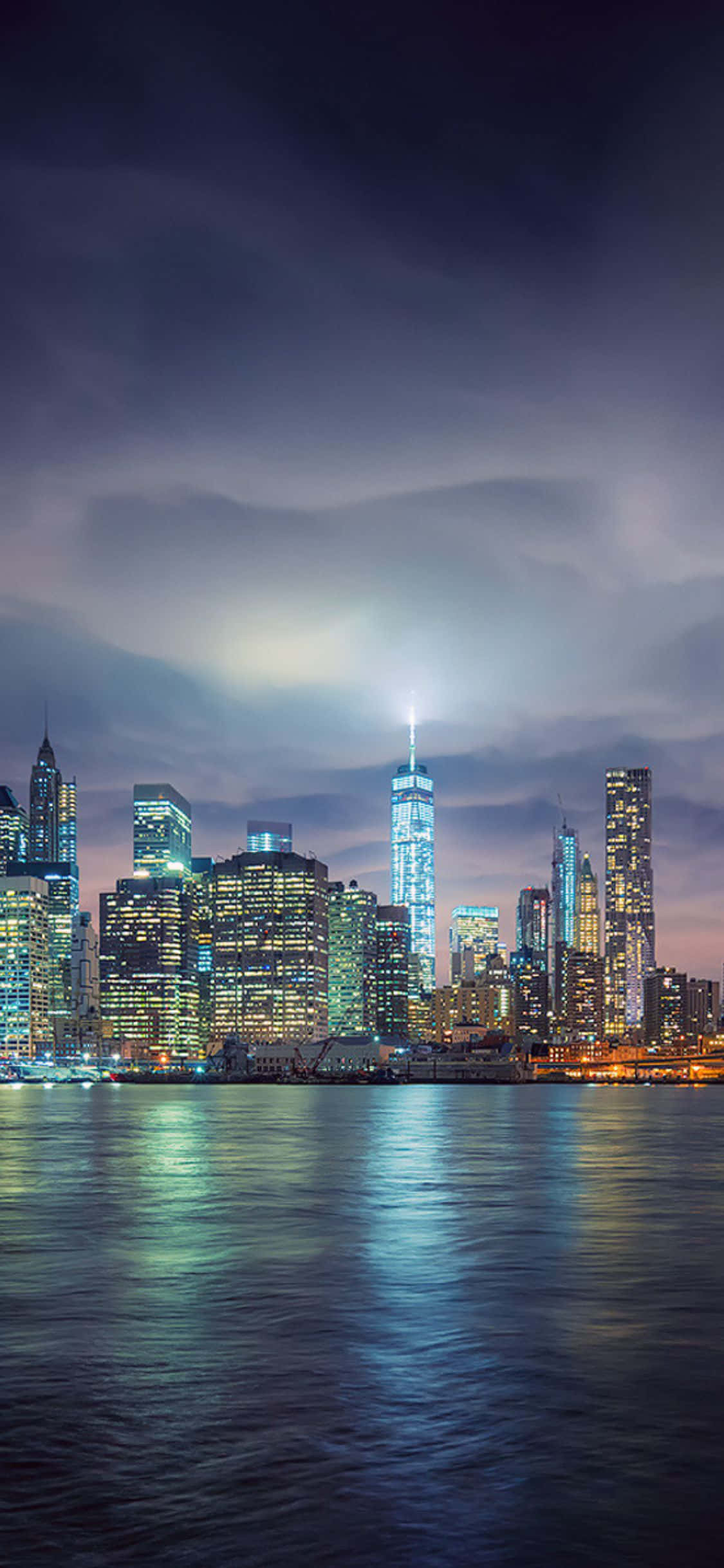 Nyd skønheden af New York City, mens du tjekker e-mails med din nye iPhone X Wallpapers