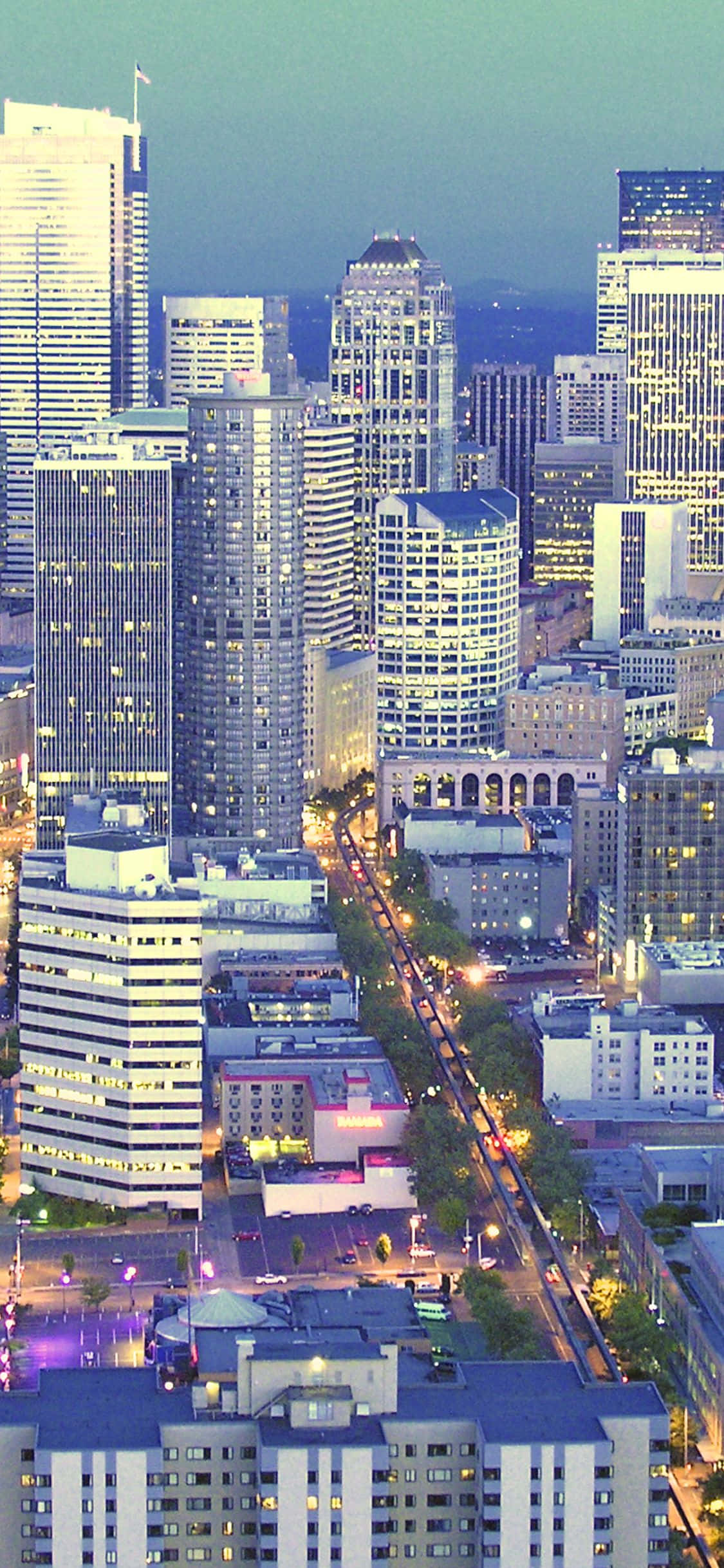 Nyd skønheden i Seattle fra din iPhone X Wallpapers