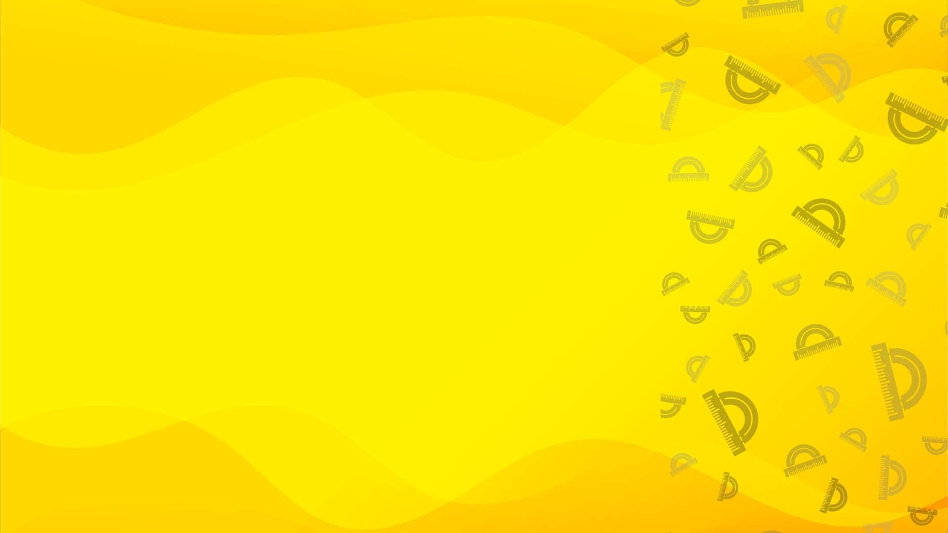 Nyd sommerstemningen med en gul æstetisk baggrund Wallpapers
