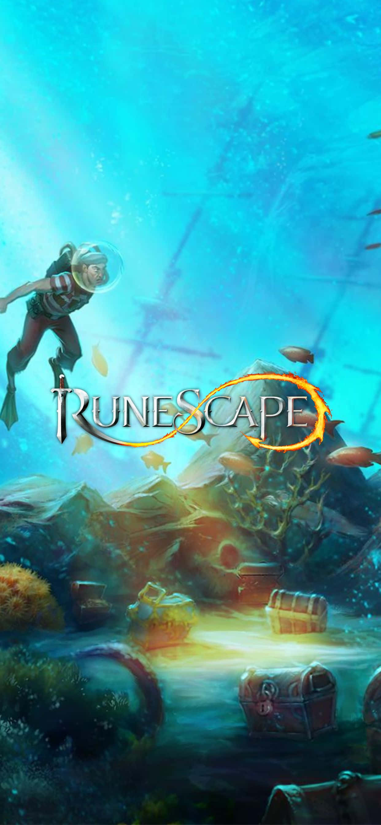 Nyd spiloplevelsen på din nye iPhone Xs Max med Runescape Wallpapers