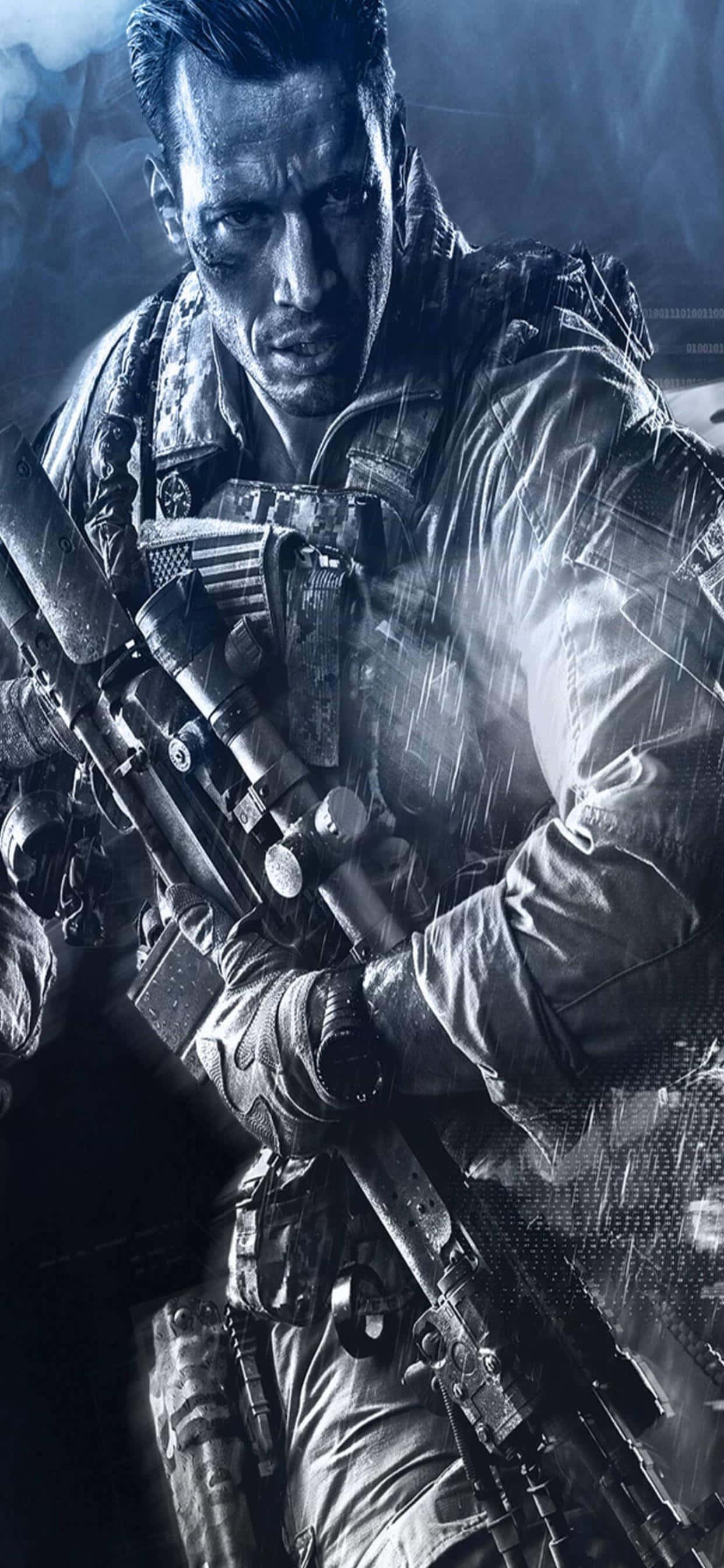 Nyd Ultra HD-spil med Apple iPhone Xs Max og Battlefield 4 Wallpapers