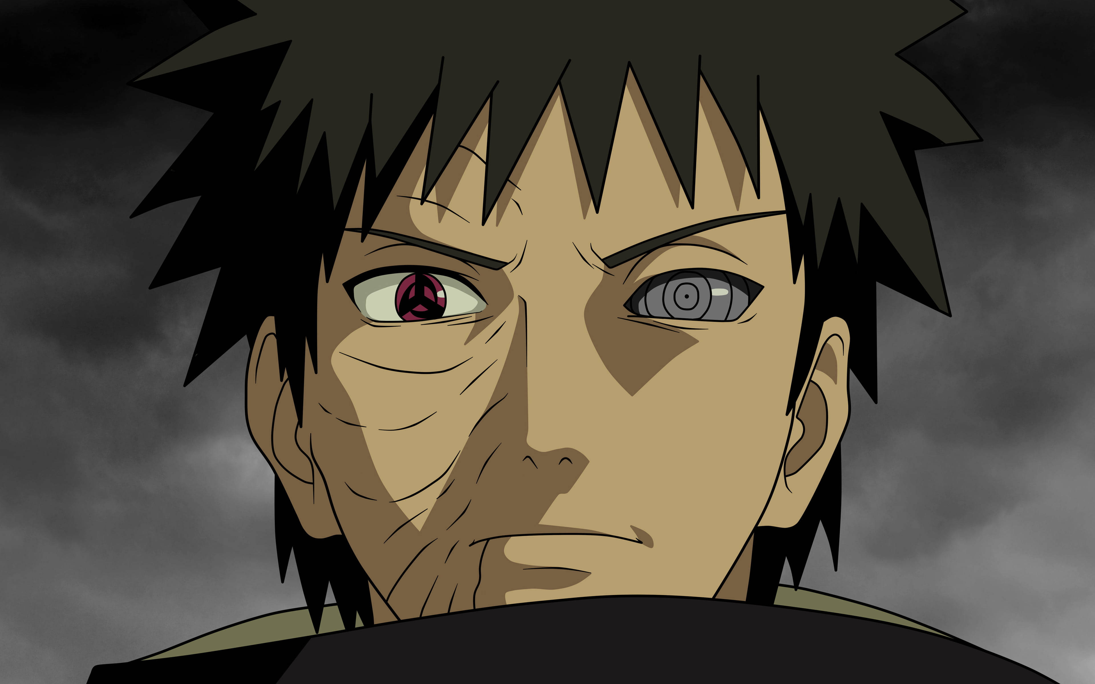 Obito Uchiha Aktiverede Øjne 4K Wallpapers