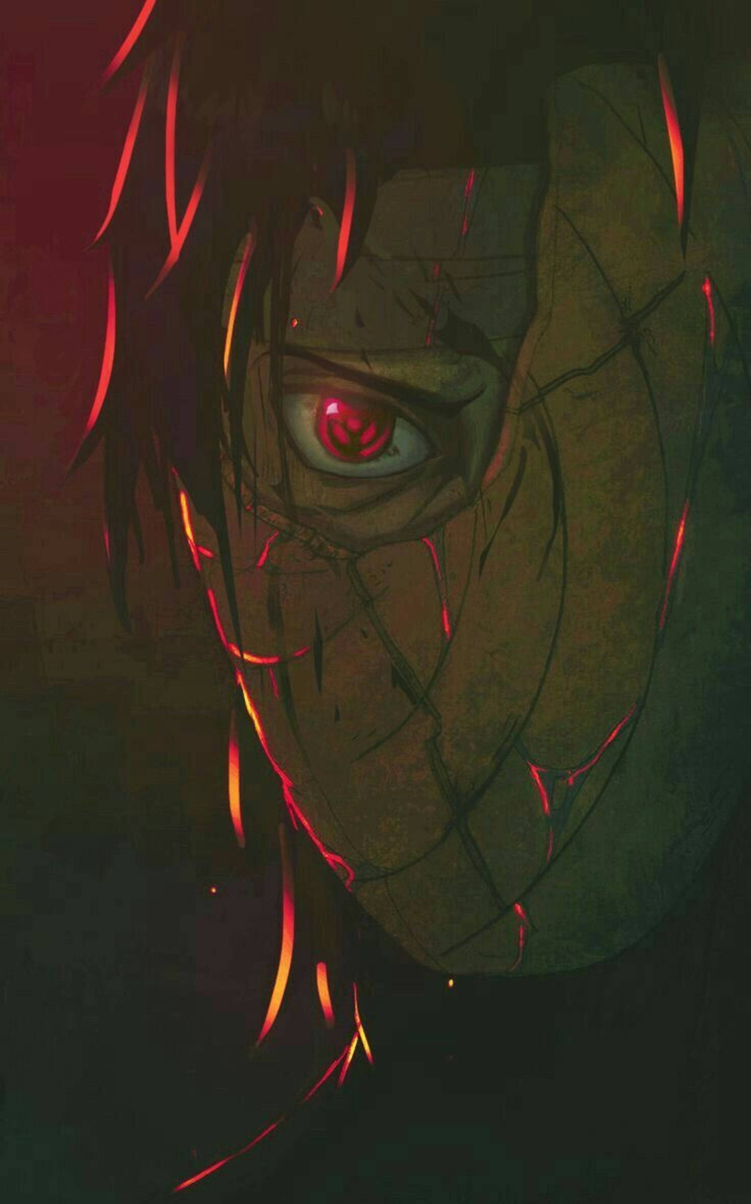 Obito Uchiha i sin shinobi-maske Wallpapers