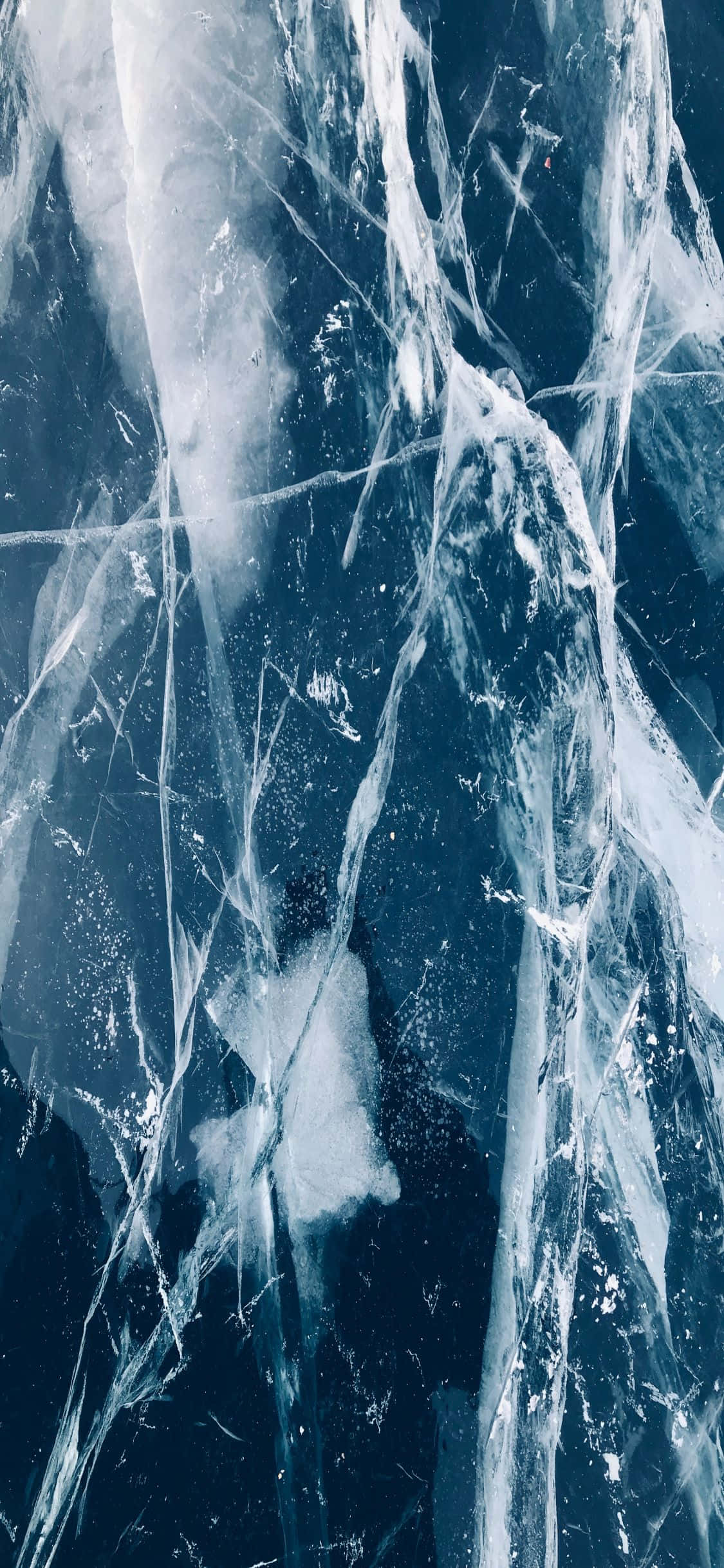 Oceanblå iPhone X Marmorbaggrund Wallpapers