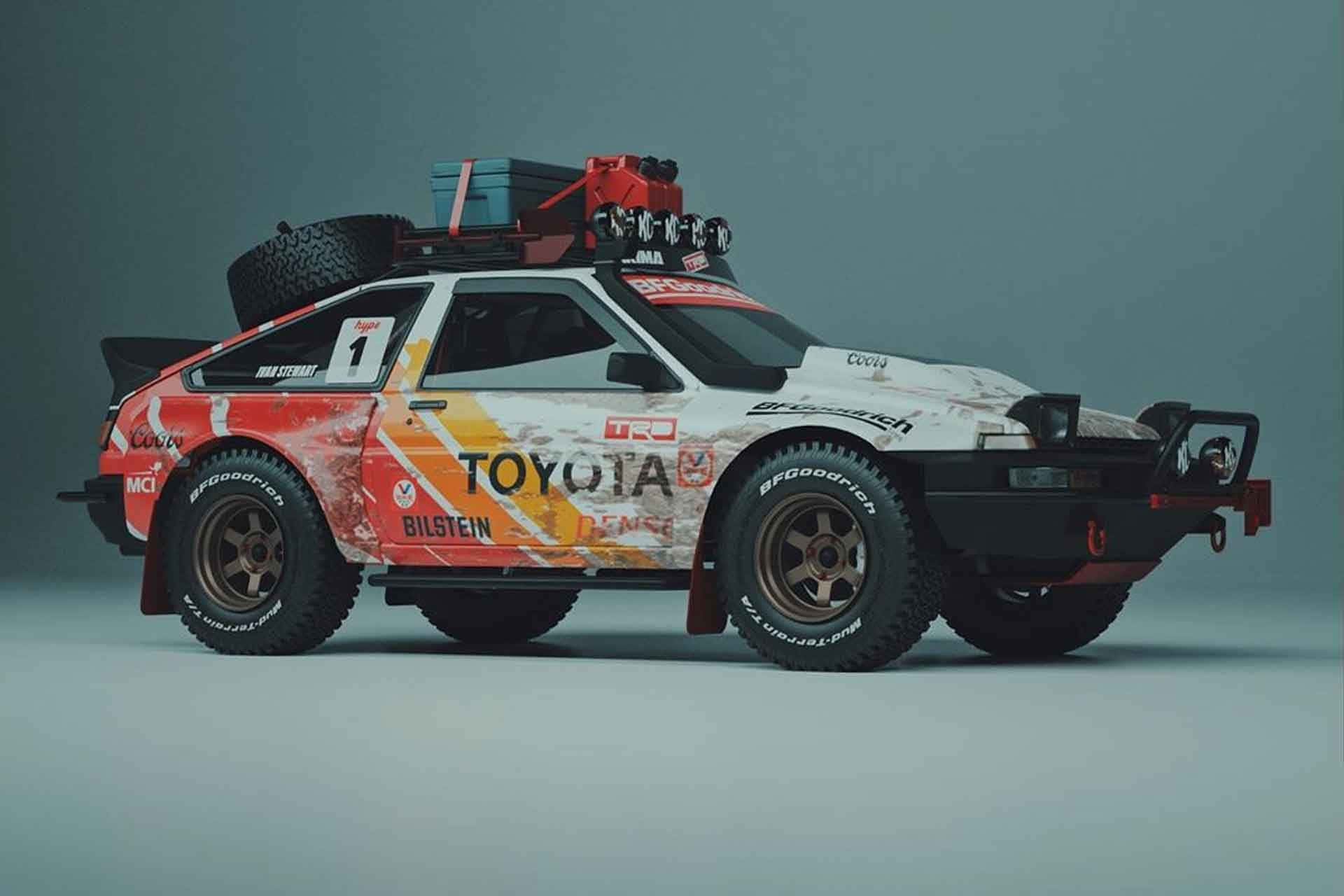 Offroad-eventyr med en robust 4x4 Wallpapers