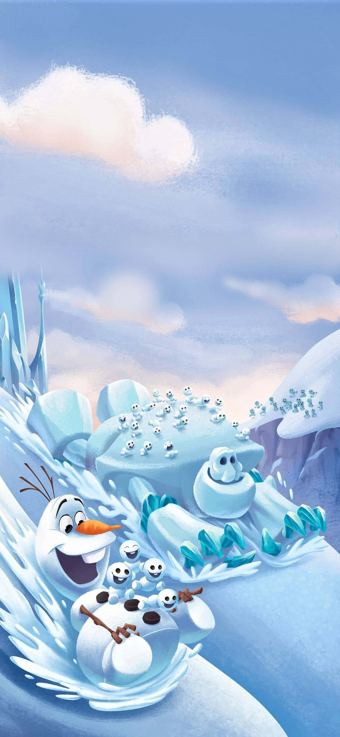 Olaf, alles yndlings snemand Wallpapers