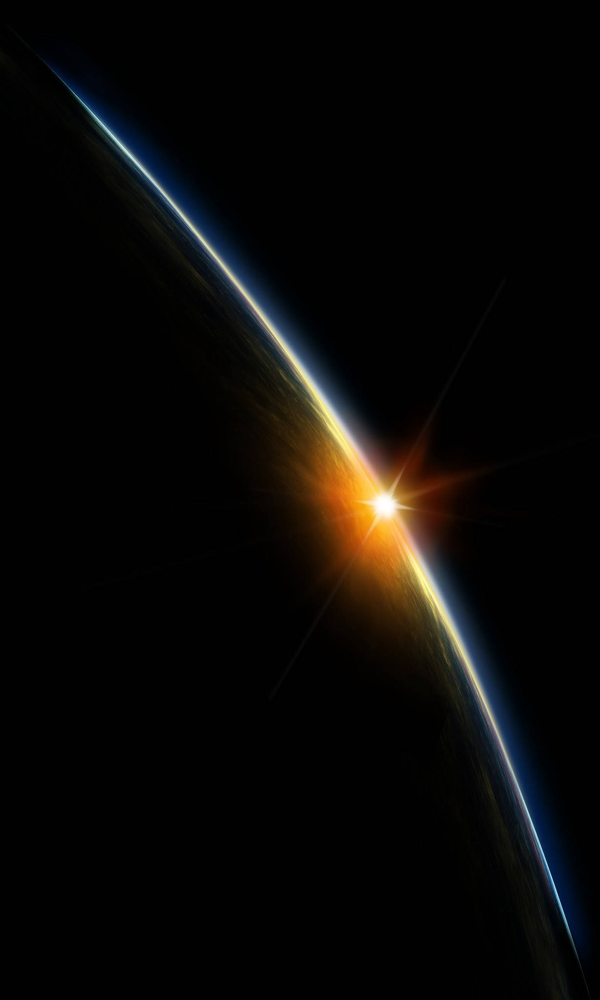 OLED Horizon Star Wallpapers