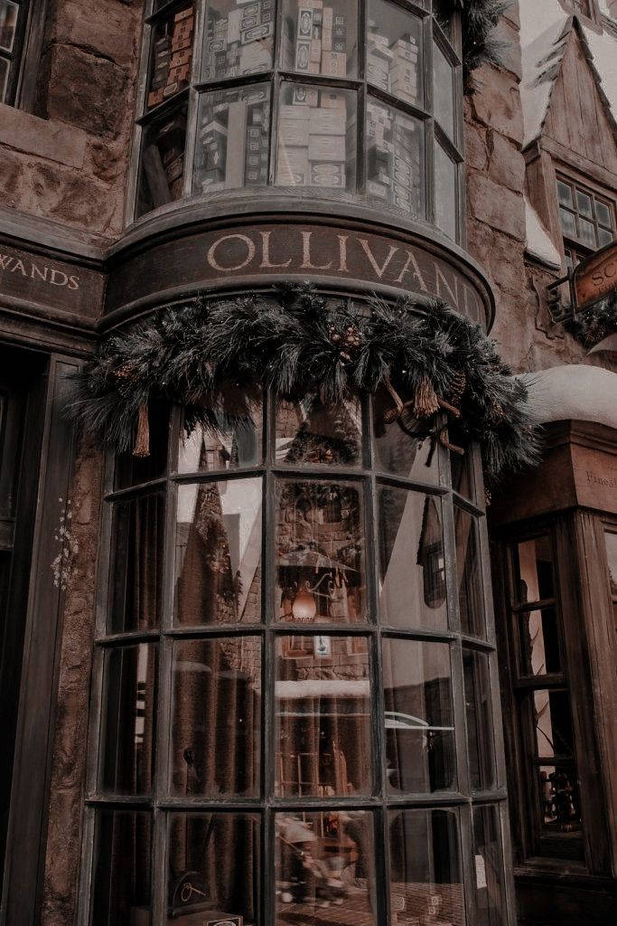 Ollivanders Tryllestabsbutik HP Æstetik Wallpapers