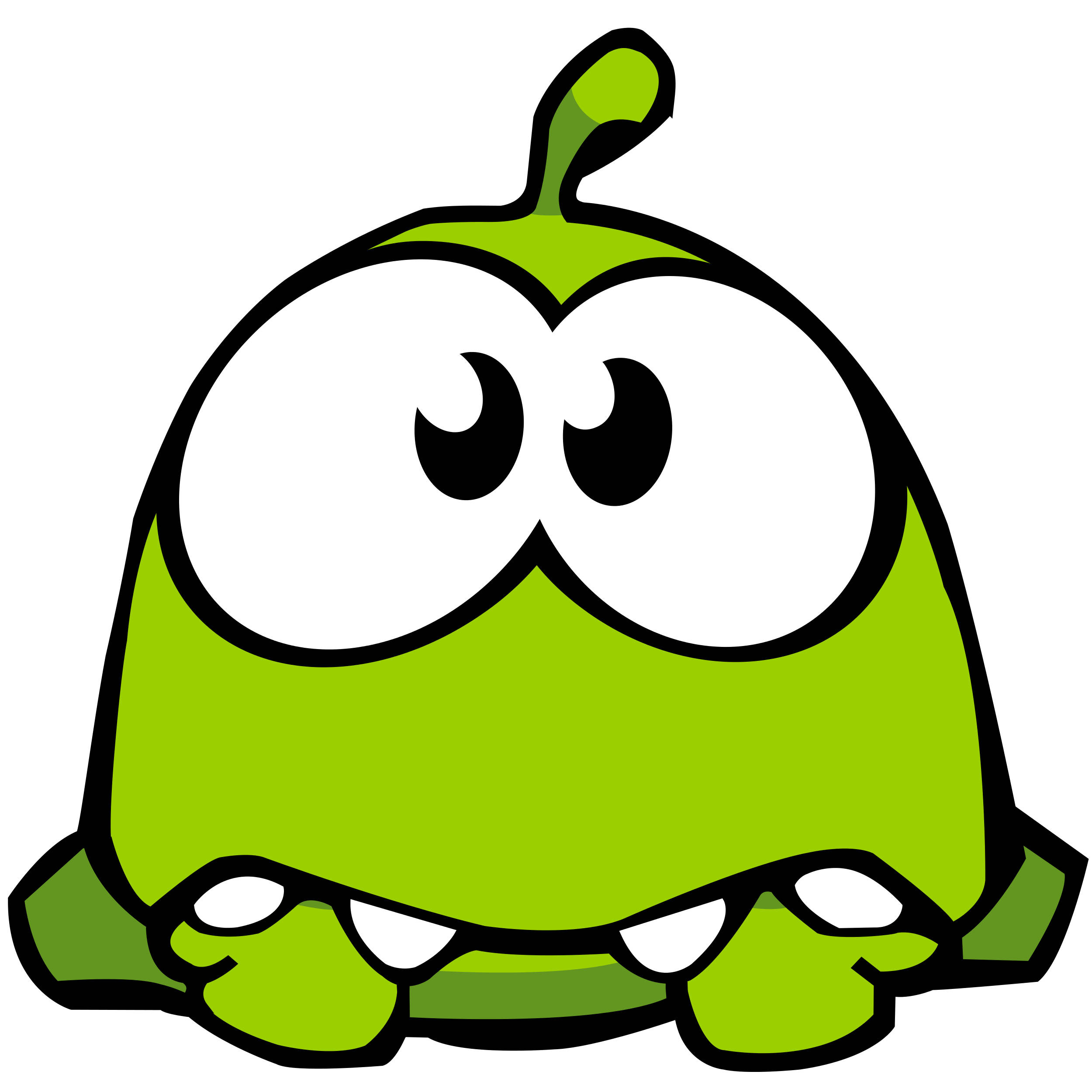 Om Nom Kawaii Frø Wallpapers