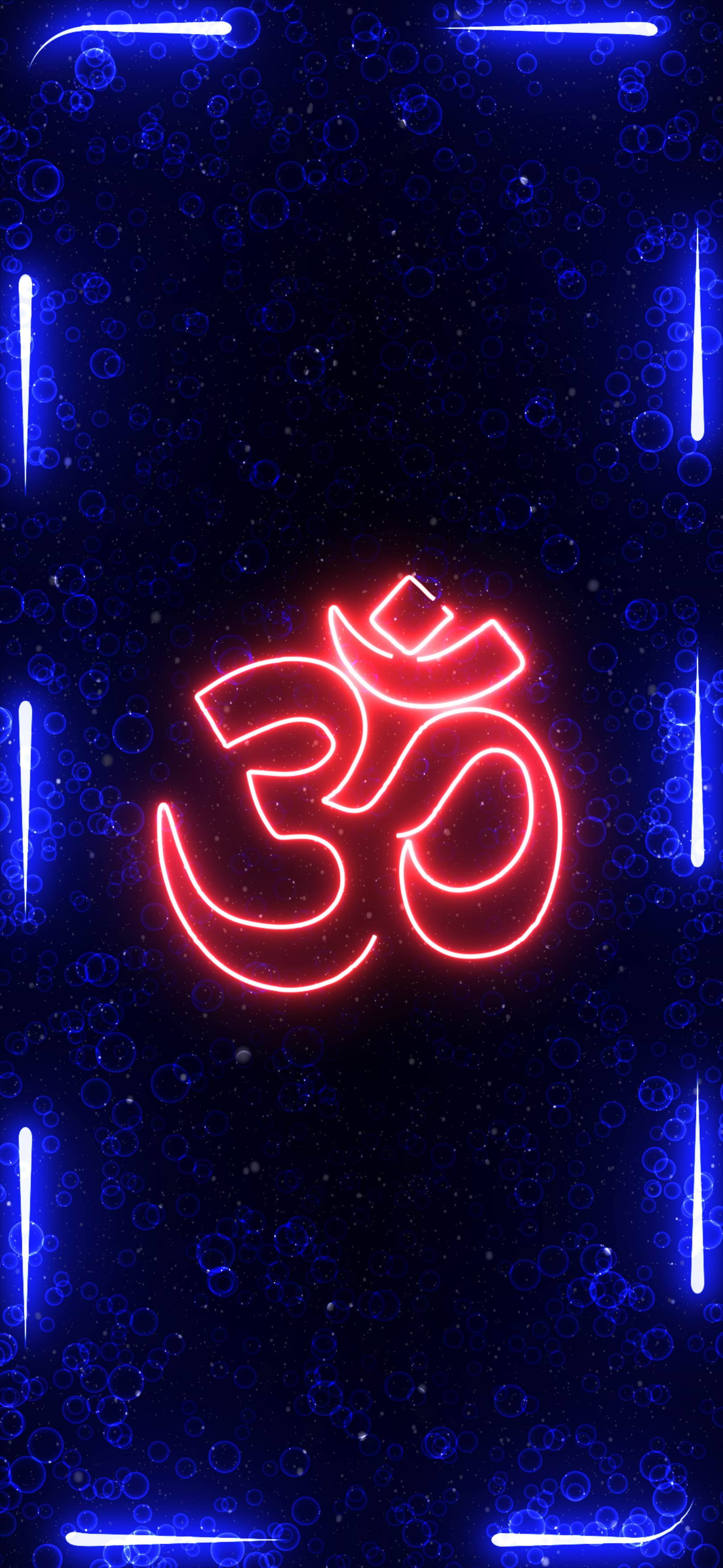 Om rødt neonlys Wallpapers