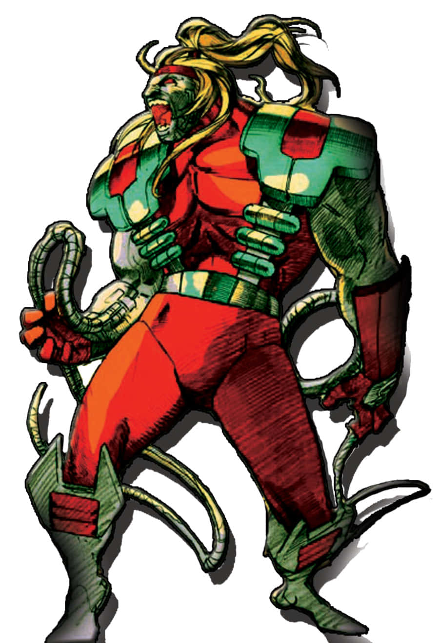 Omega Red, den mægtige mutantskurk, i aktion Wallpapers