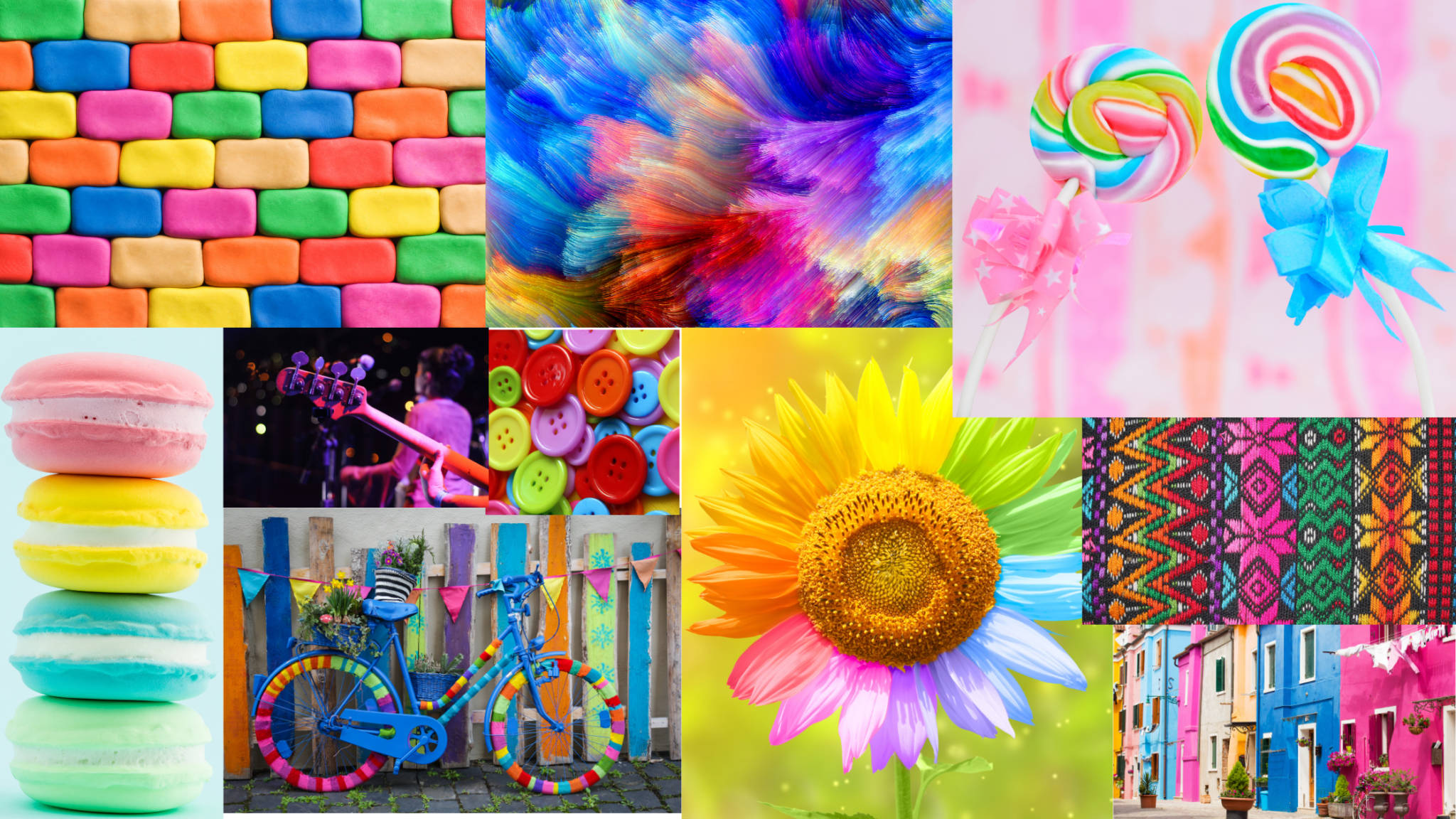Omfavn de levende farver i indie-æstetik Wallpapers