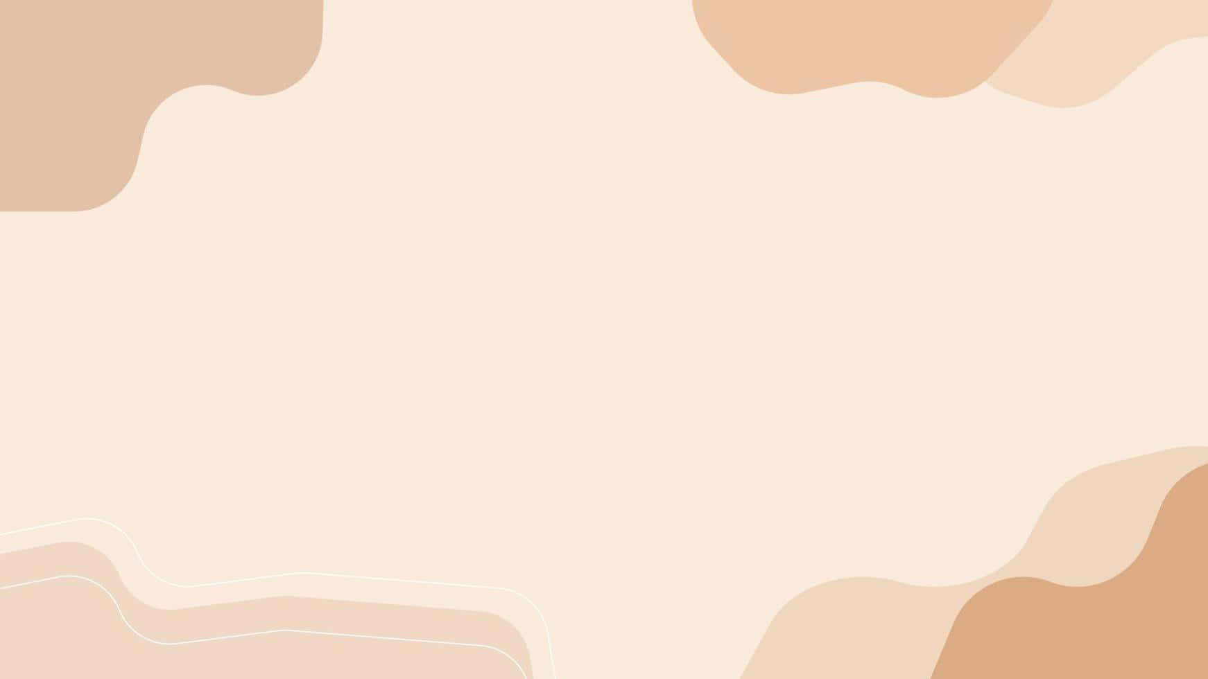 Omfavn den naturlige skønhed med denne æstetiske brune baggrund. Wallpapers