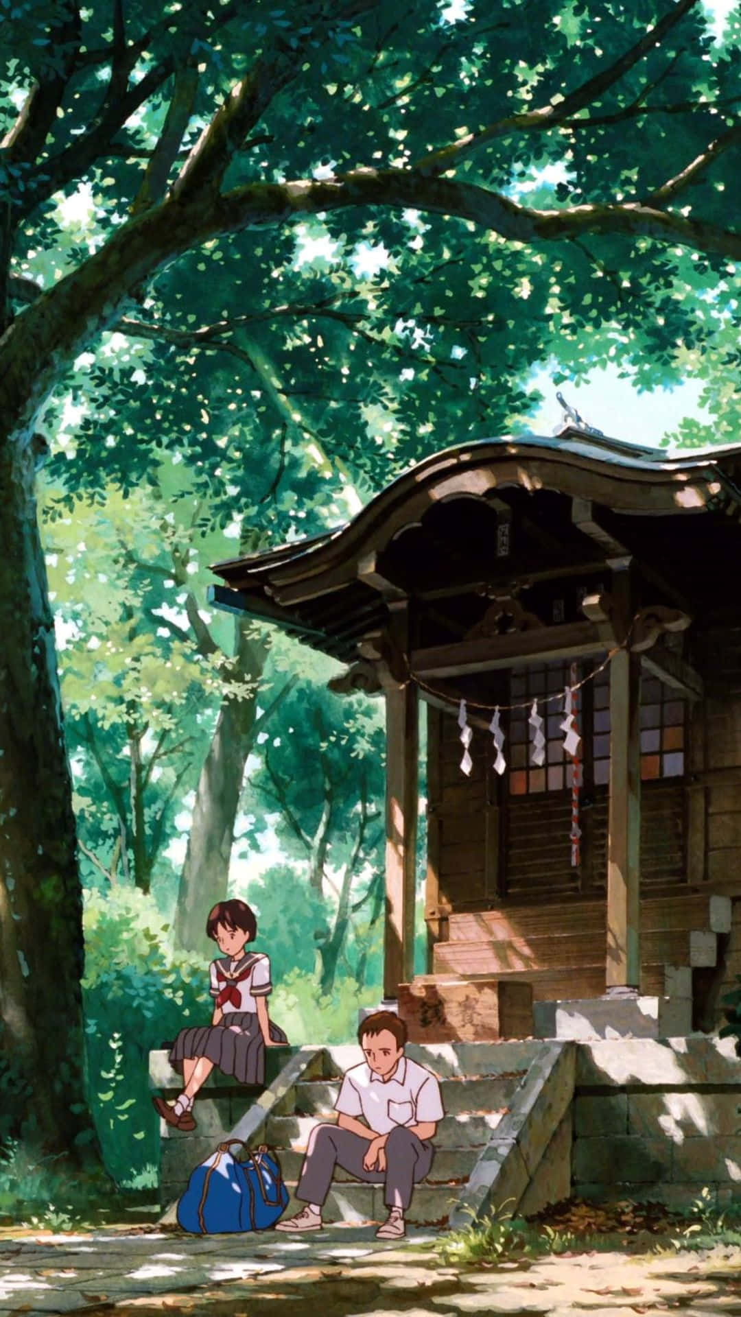 Omfavn dit indre eventyr og gør dig klar til at afdække den magiske verden fra Studio Ghibli med en Ghibli-telefon Wallpapers