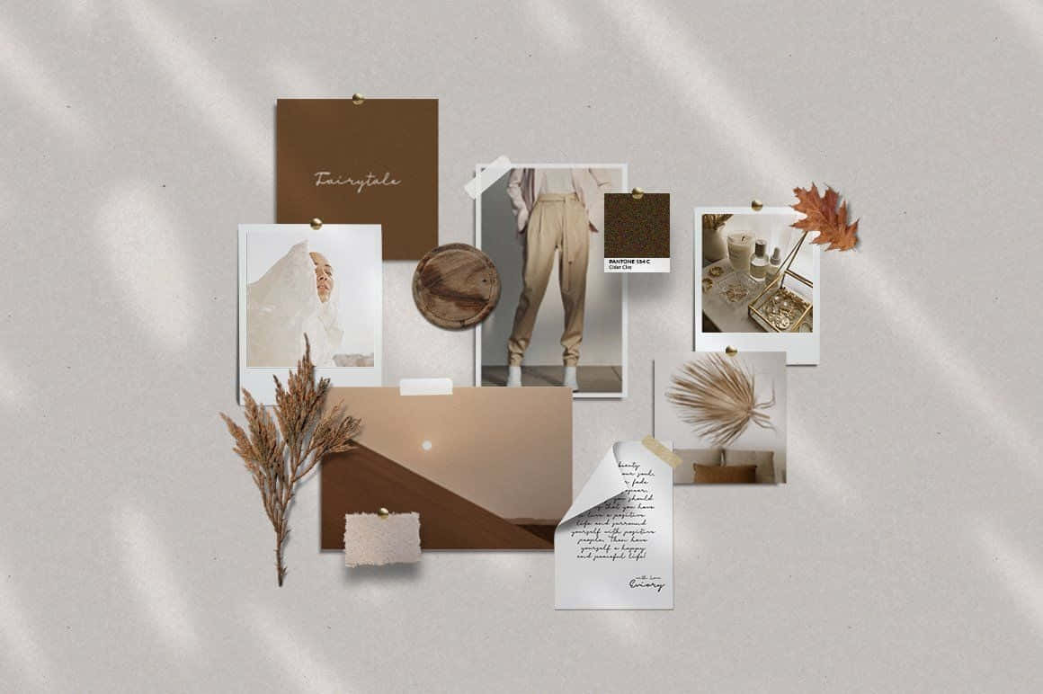 Omfavn enkelheden med en beige æstetik Wallpapers