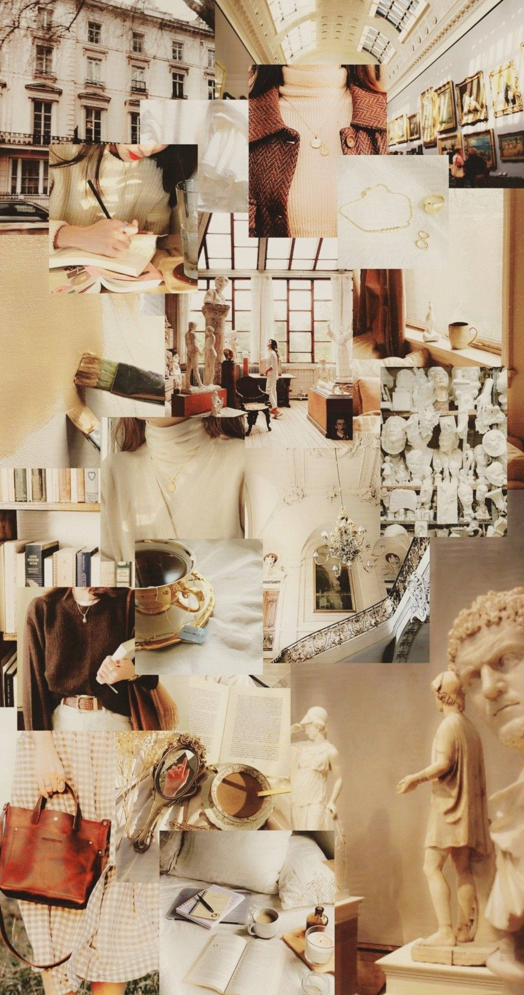 Omfavn essensen af Light Academia Aesthetic. Wallpapers