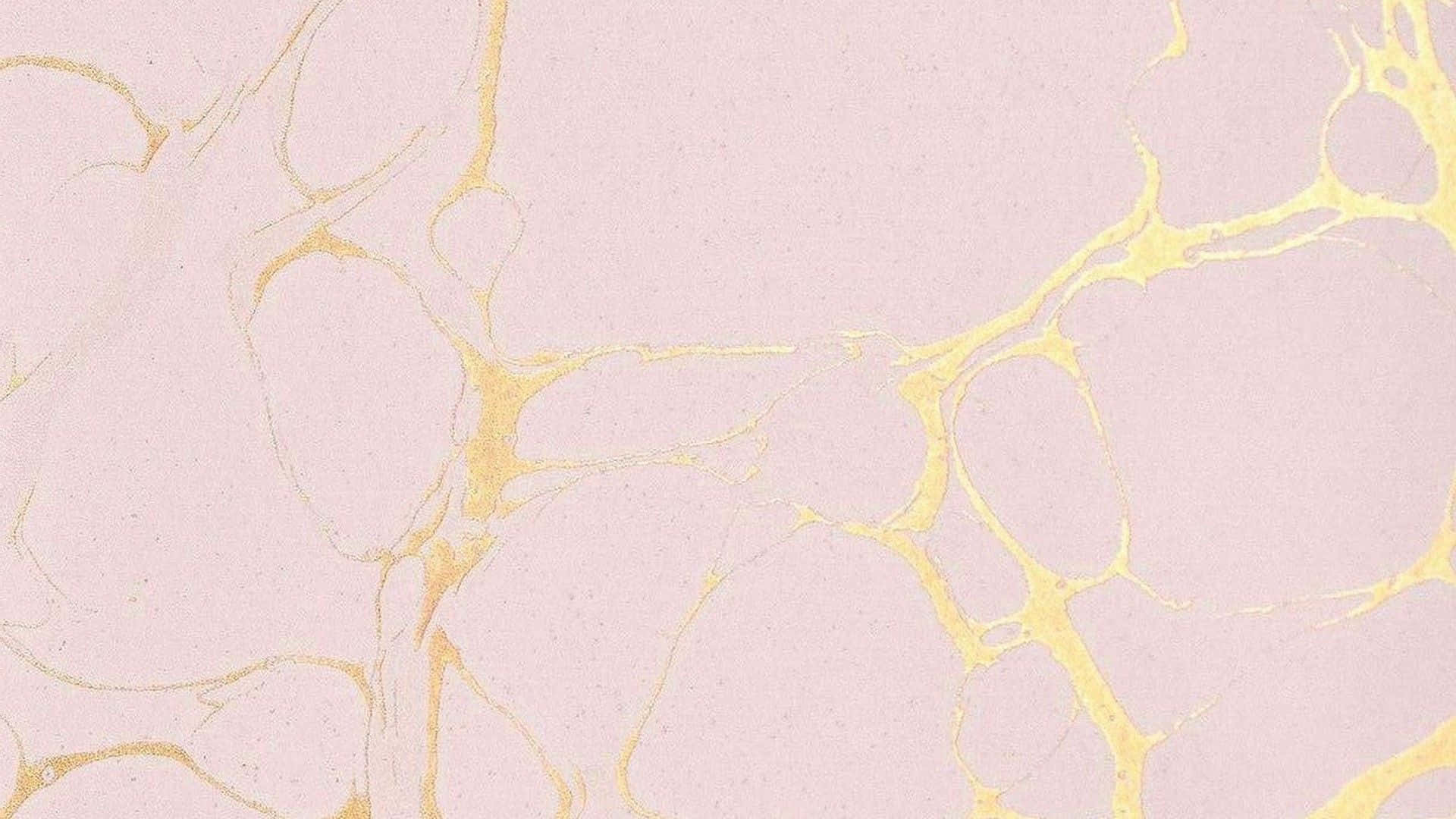 Omfavn skønheden i Roséguld med denne æstetiske baggrund Wallpapers